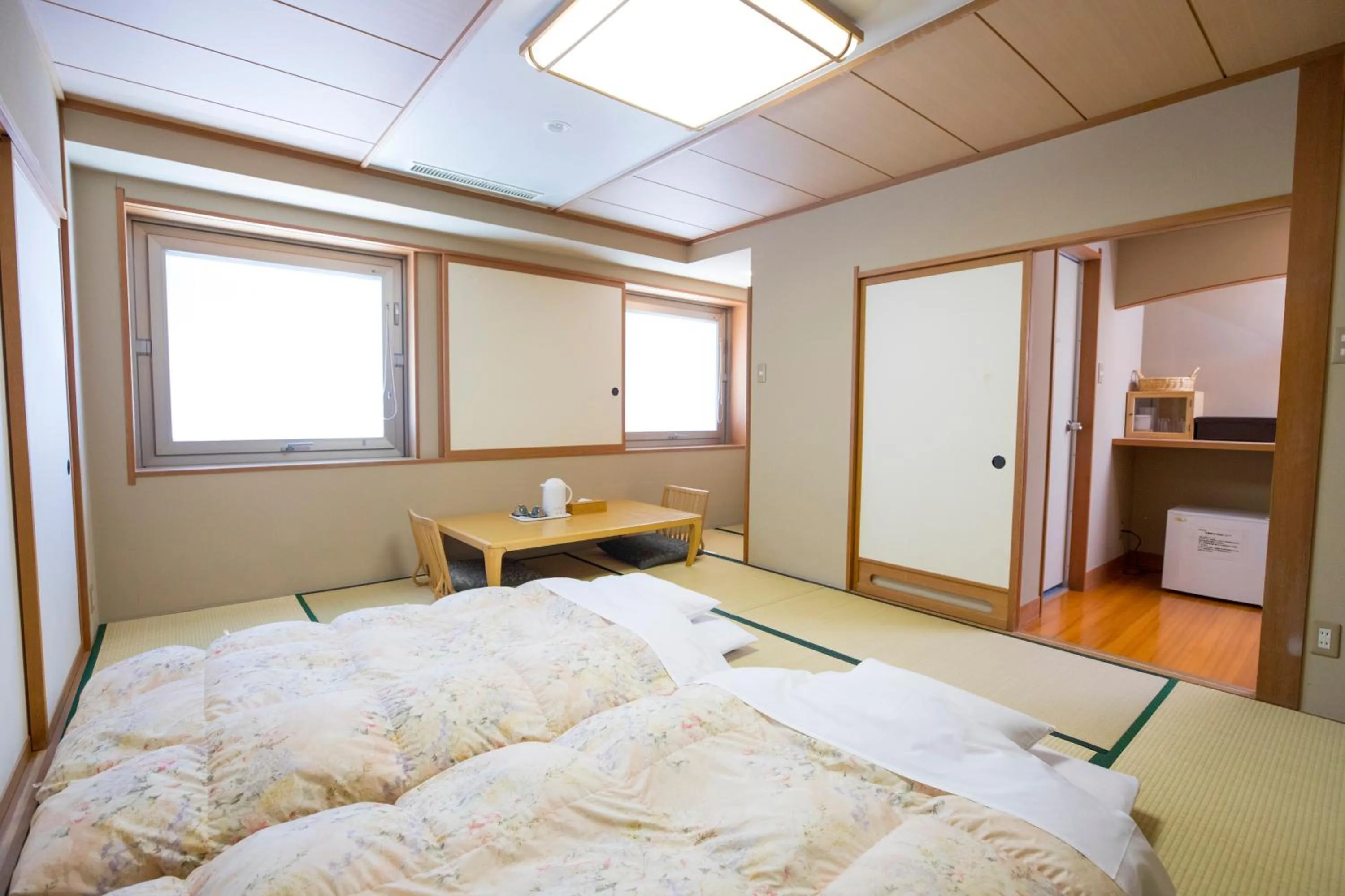 Bed in Yokote Central Hotel