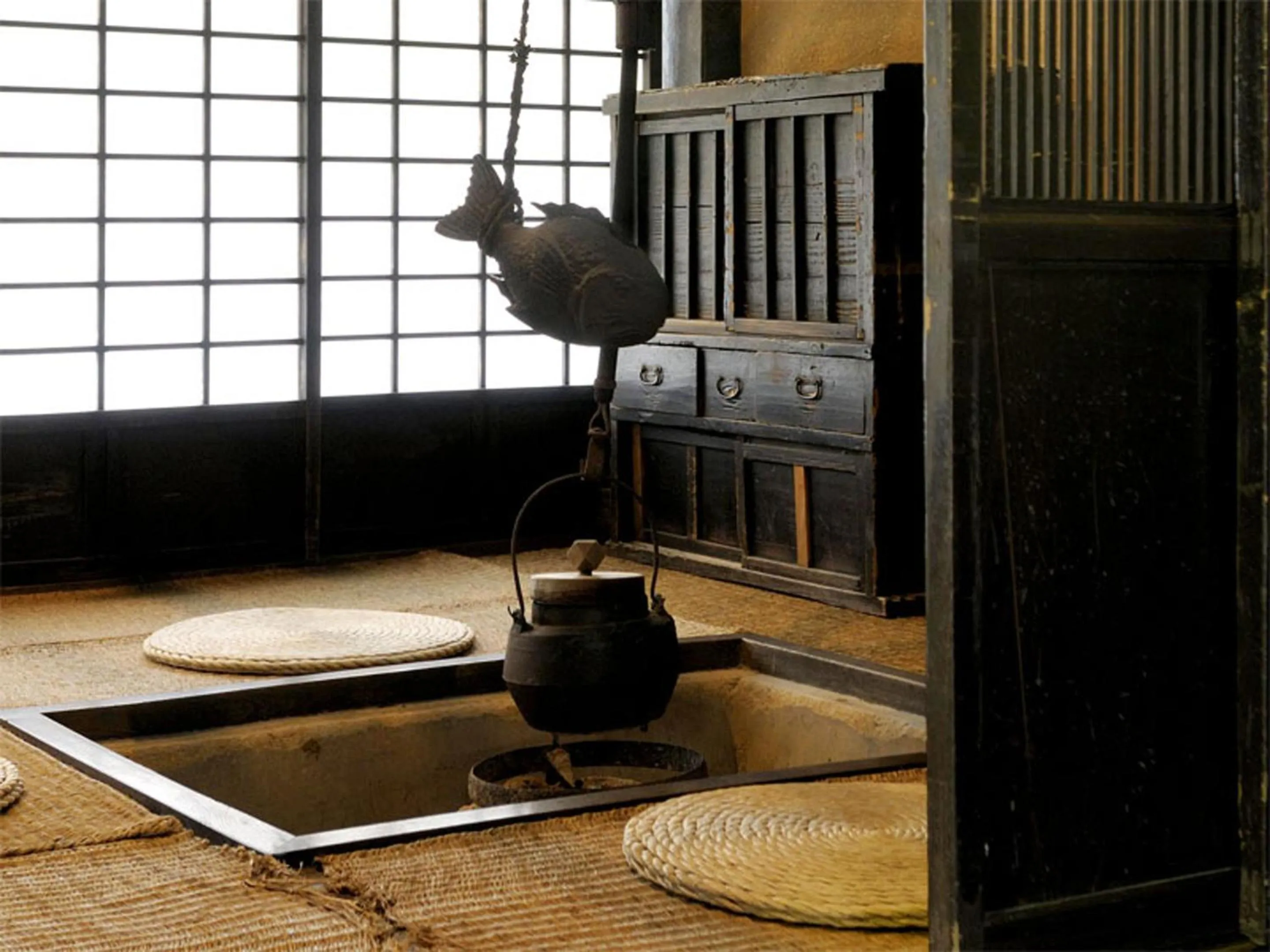 Dining area in Nagataki
