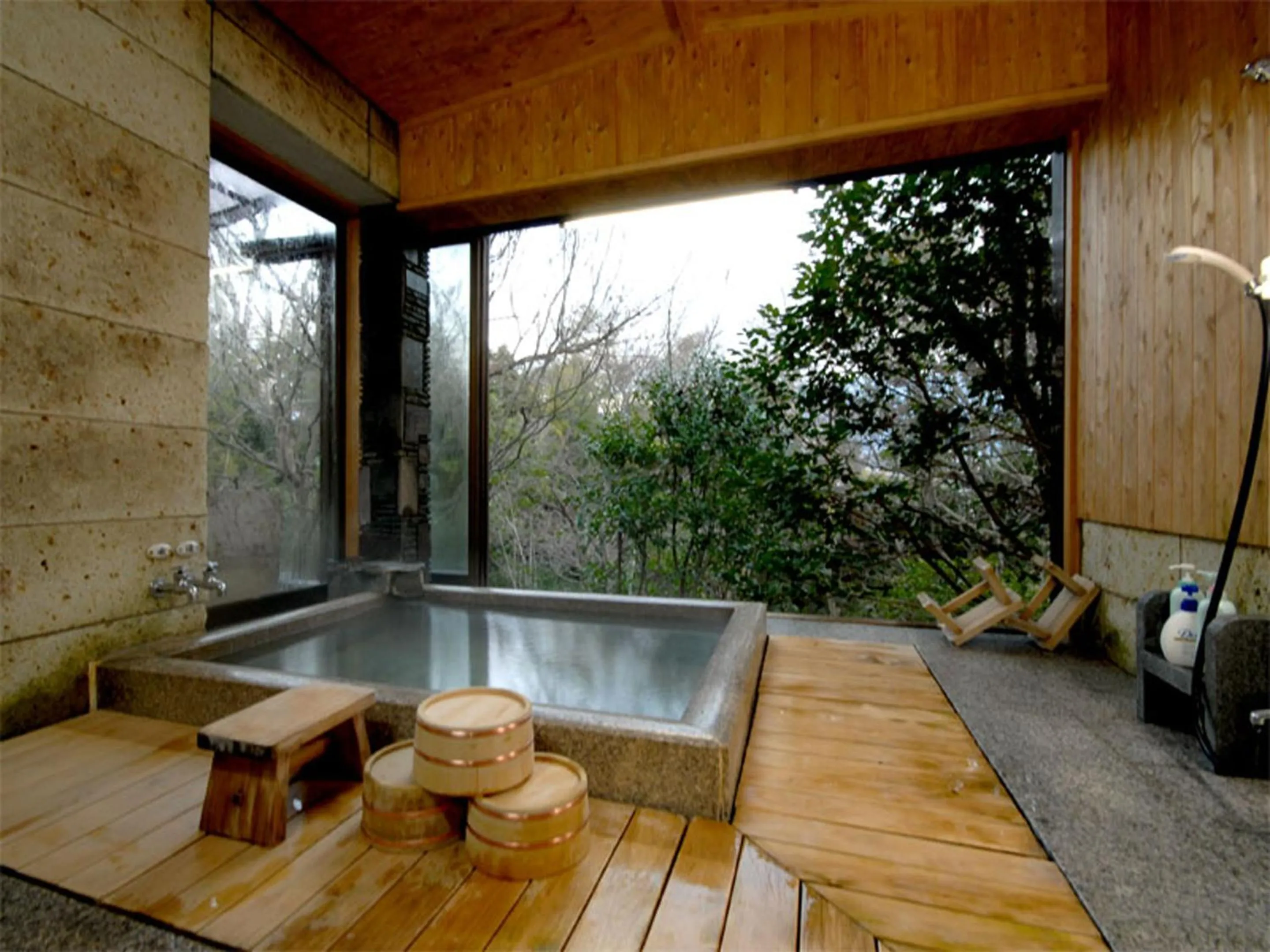 Garden view in Nagataki