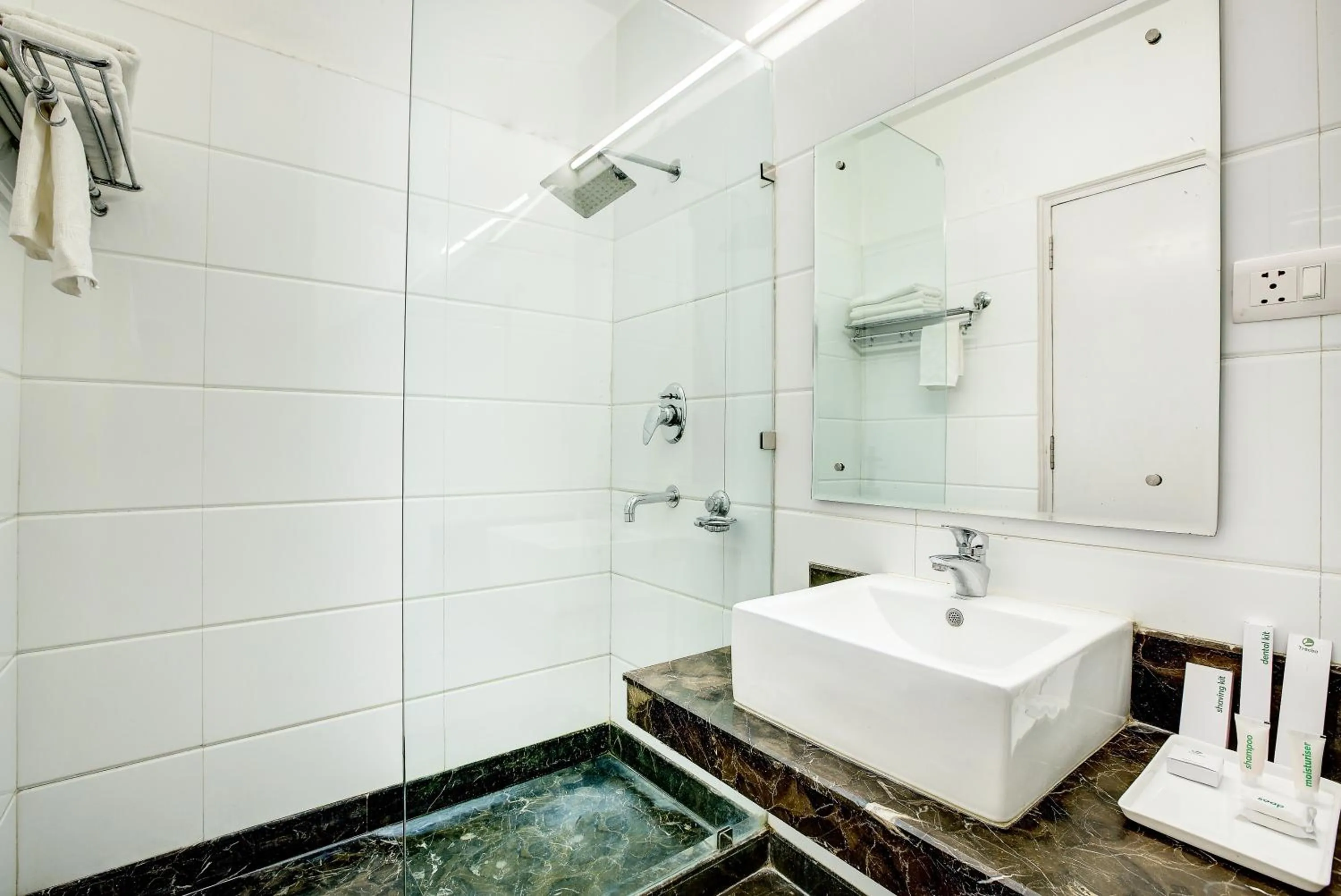 Bathroom in Treebo C T International