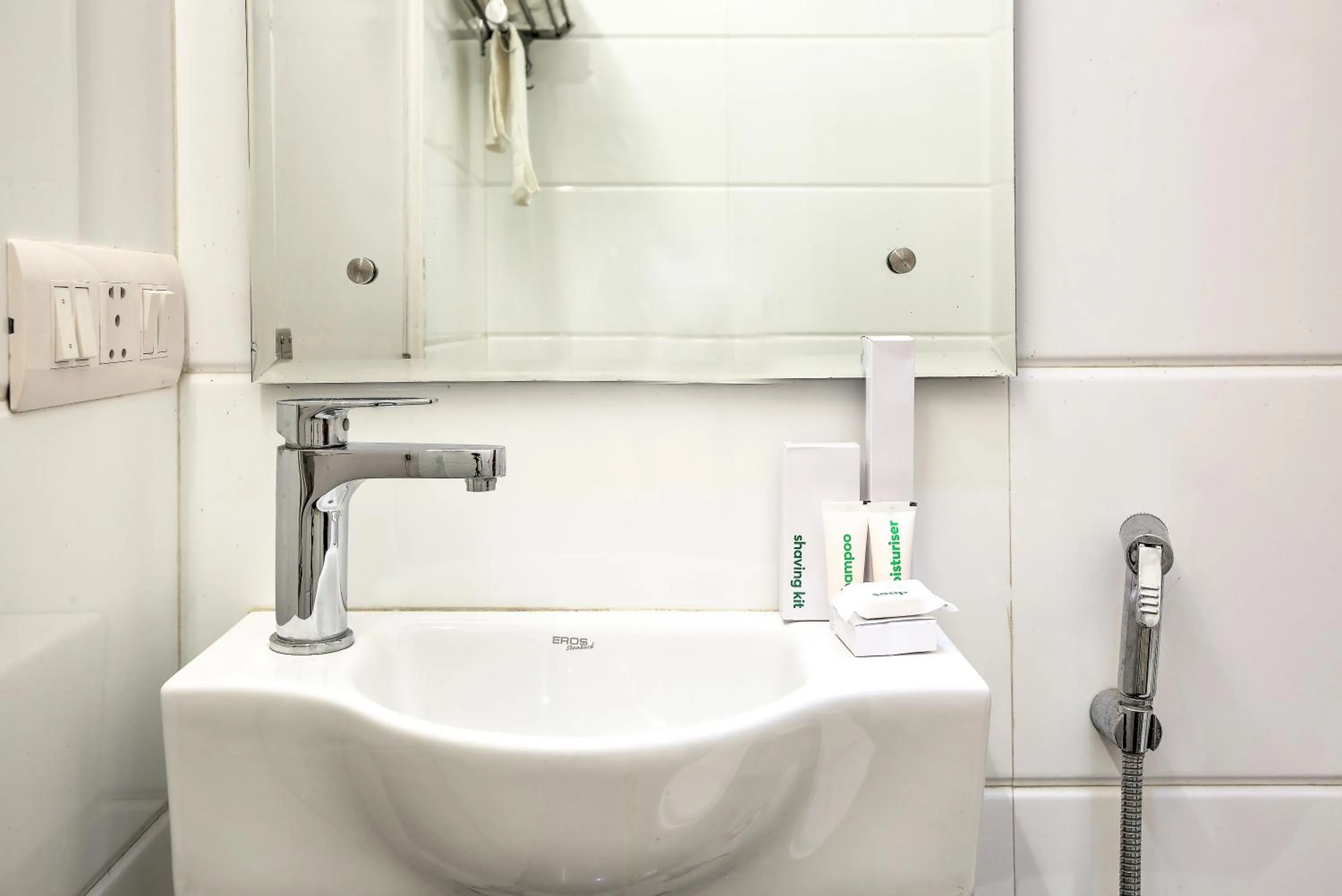 Bathroom in Treebo C T International