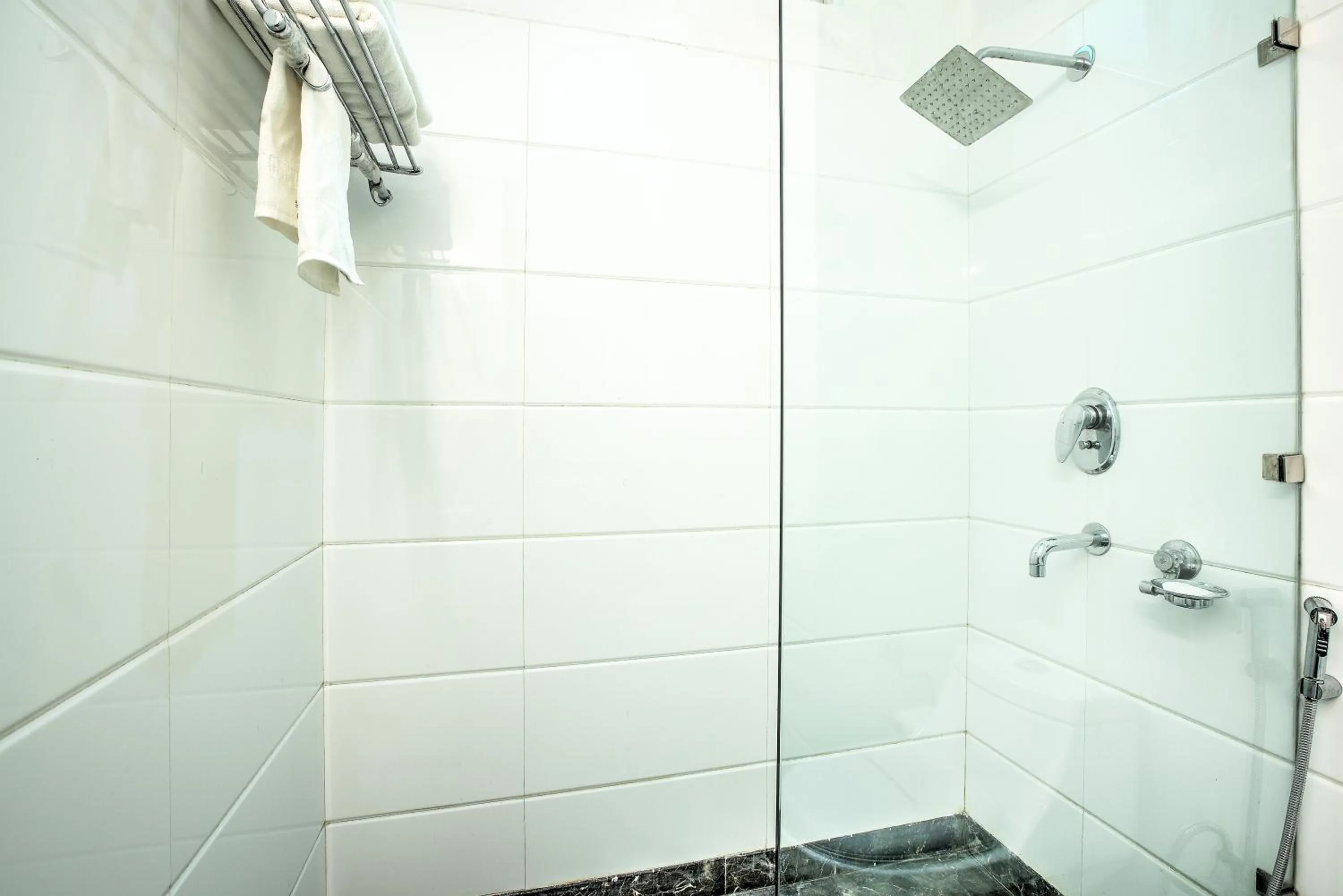 Bathroom in Treebo C T International