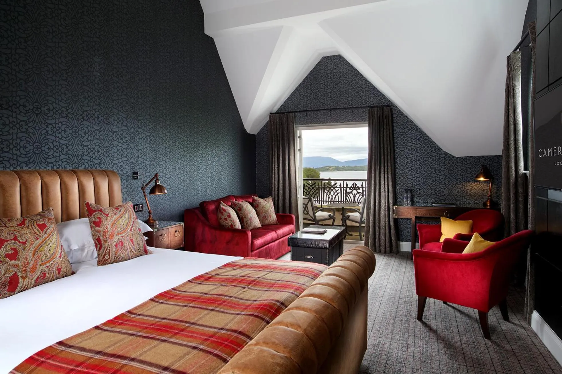 Bedroom, Bed in Cameron House on Loch Lomond