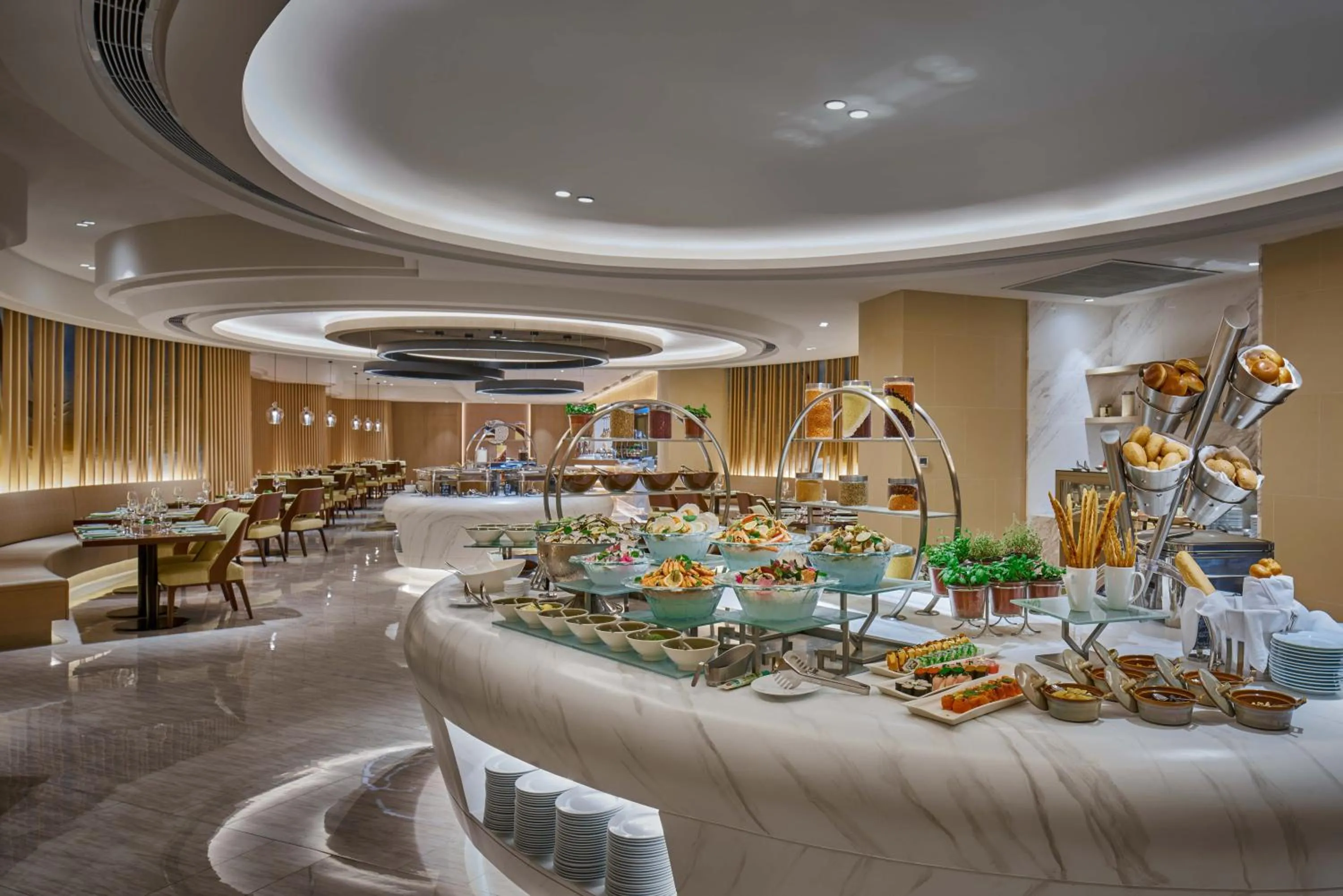 Restaurant/places to eat in The QUBE Hotel Shanghai Hongqiao