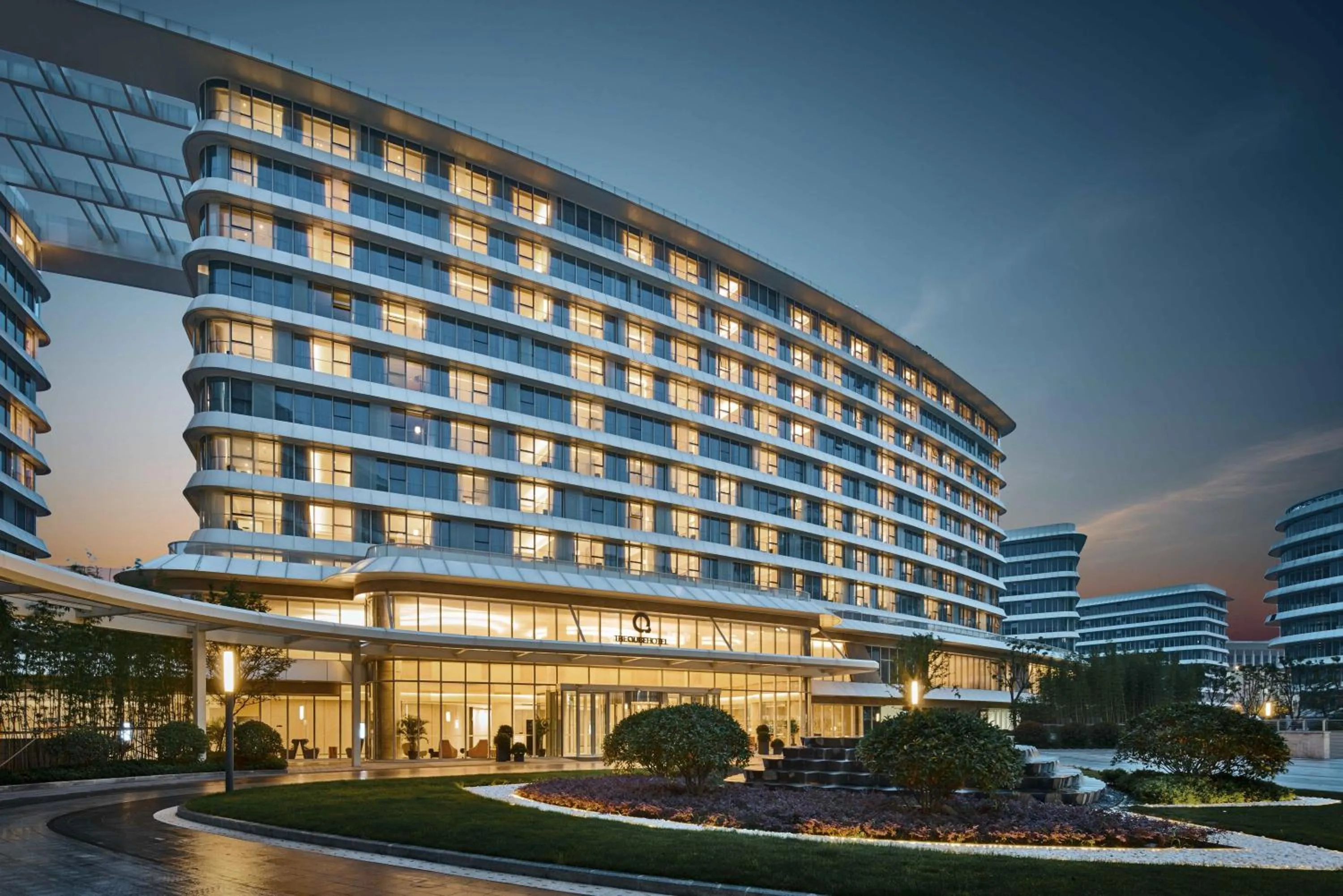 Property building in The QUBE Hotel Shanghai Hongqiao