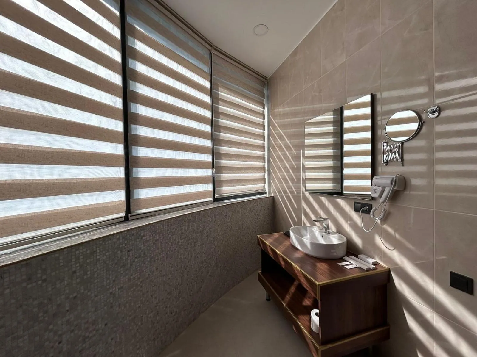 Bathroom in Sky Tower King Hotel