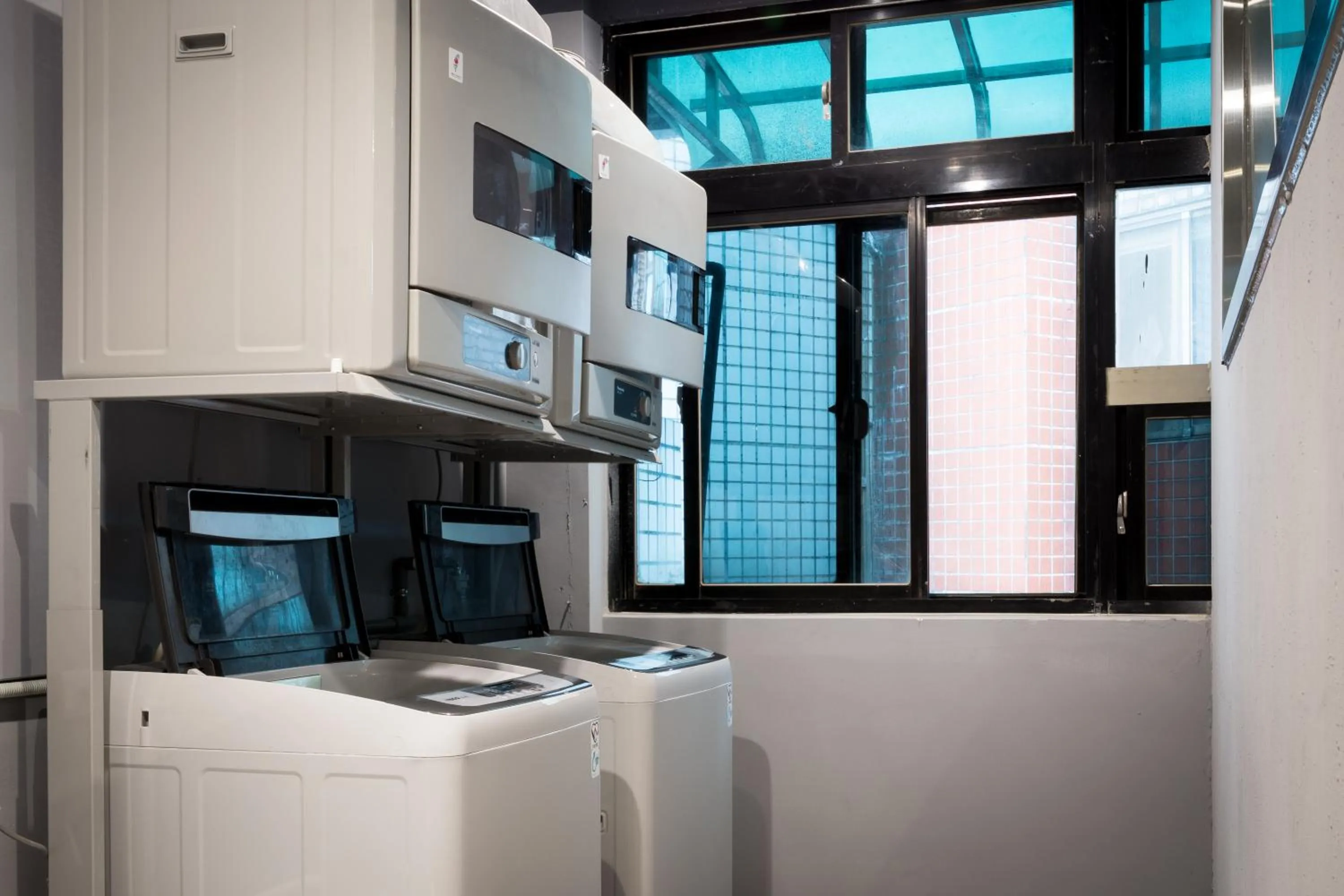 laundry in Taipei Travelers International Hostel