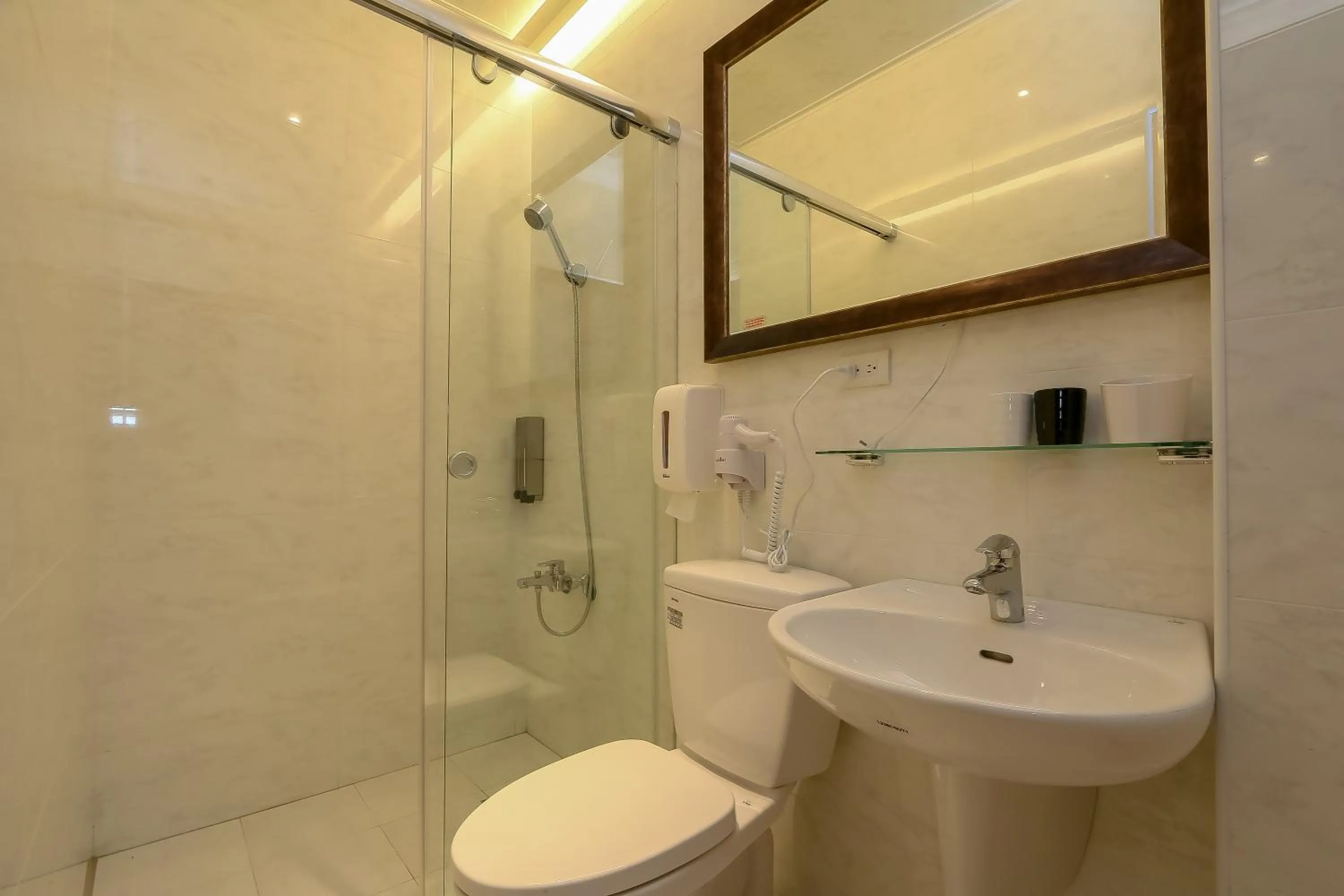 Shower in Spring Tree