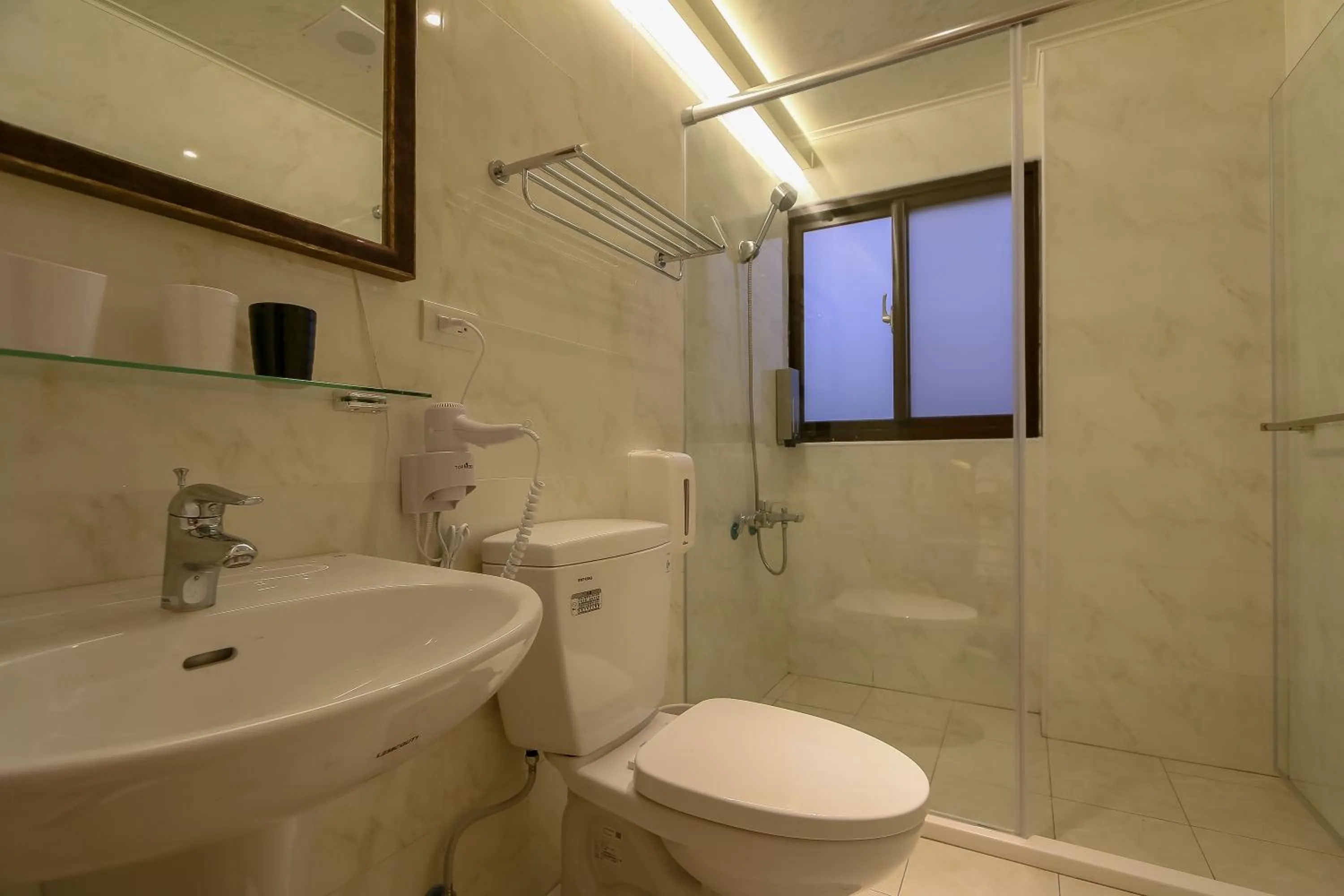 Shower in Spring Tree