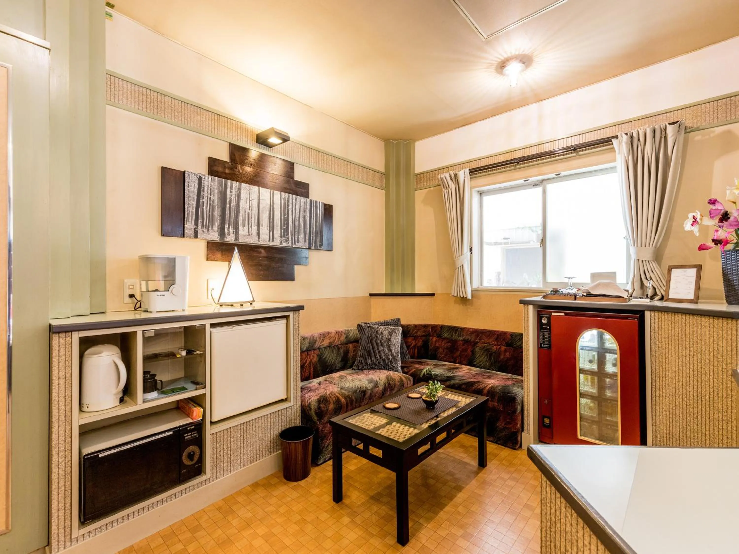 Living room in Tabist Hotel Nizi Fuefuki Misaka