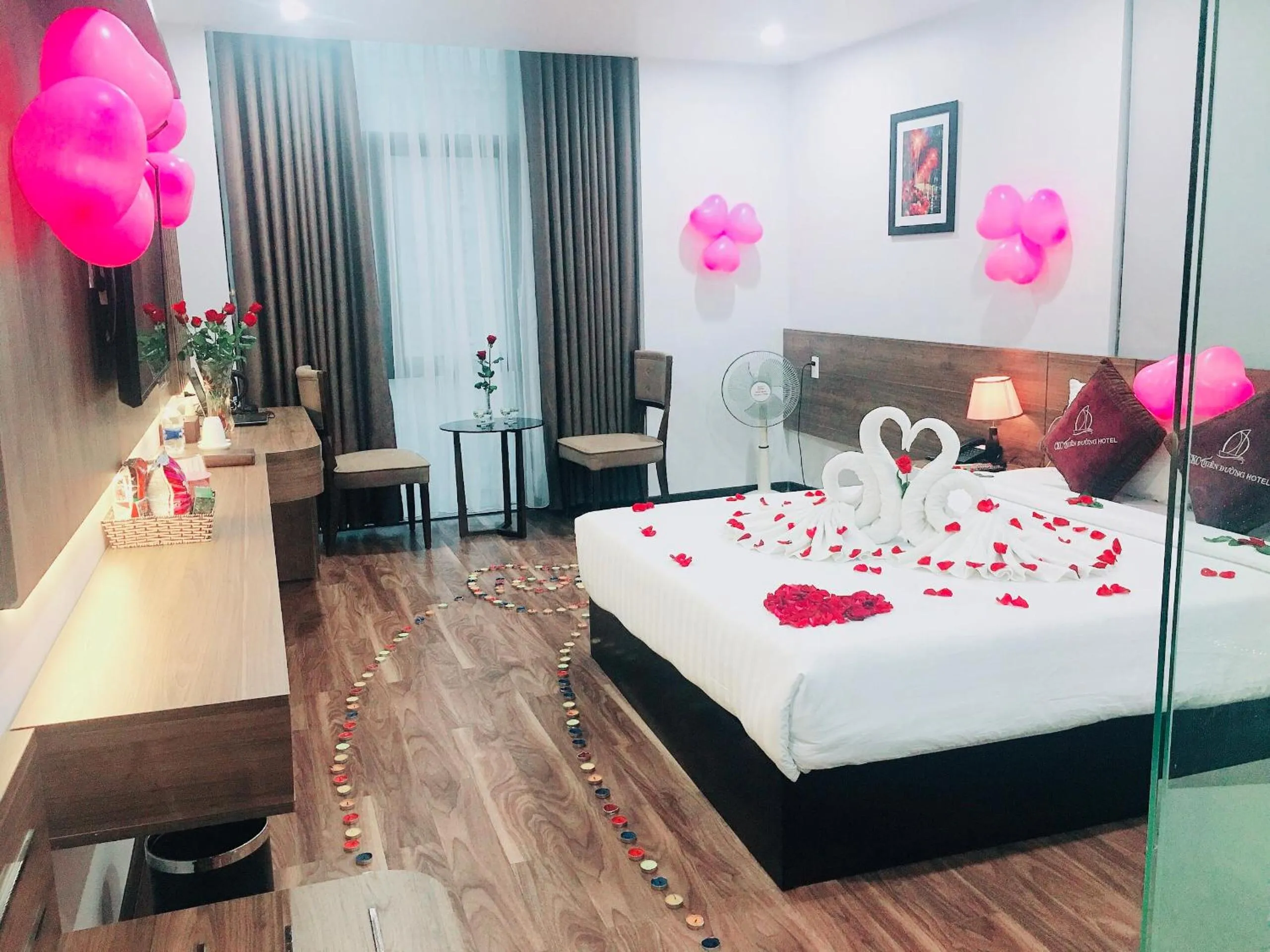 Bed in CKC Thien Duong Hotel