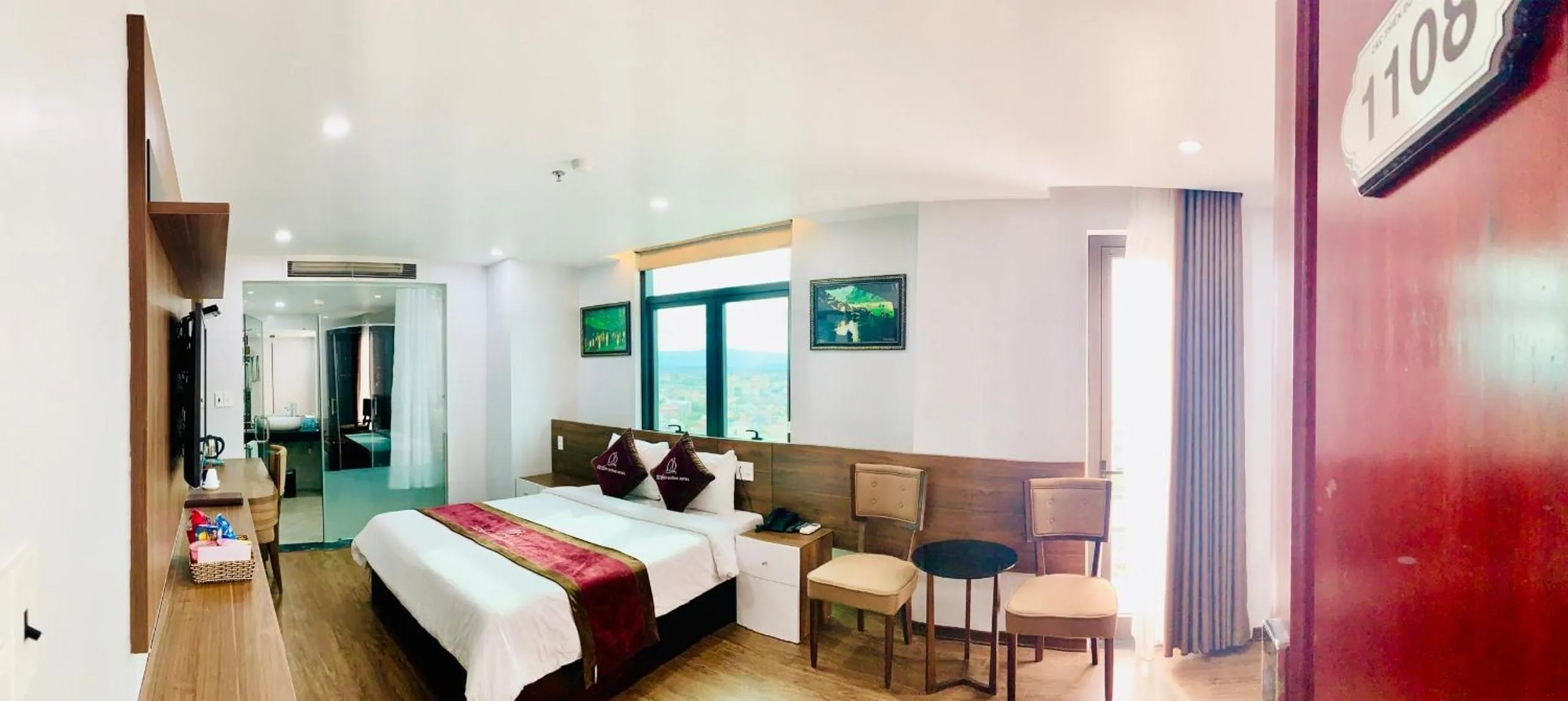 Photo of the whole room, Bed in CKC Thien Duong Hotel