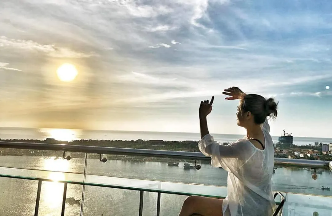 Balcony/Terrace in CKC Thien Duong Hotel