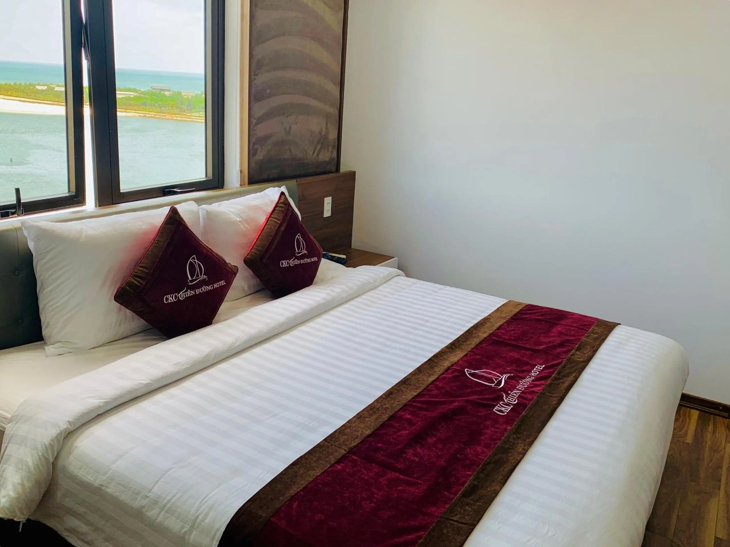 Bed in CKC Thien Duong Hotel