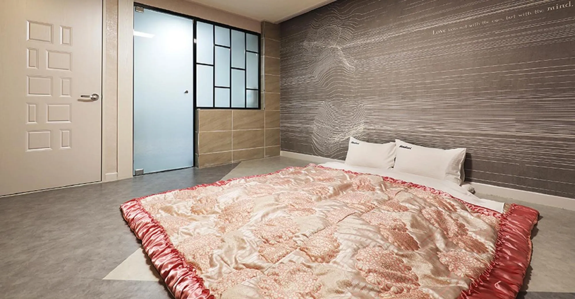 Bed in Hotel Mondavi