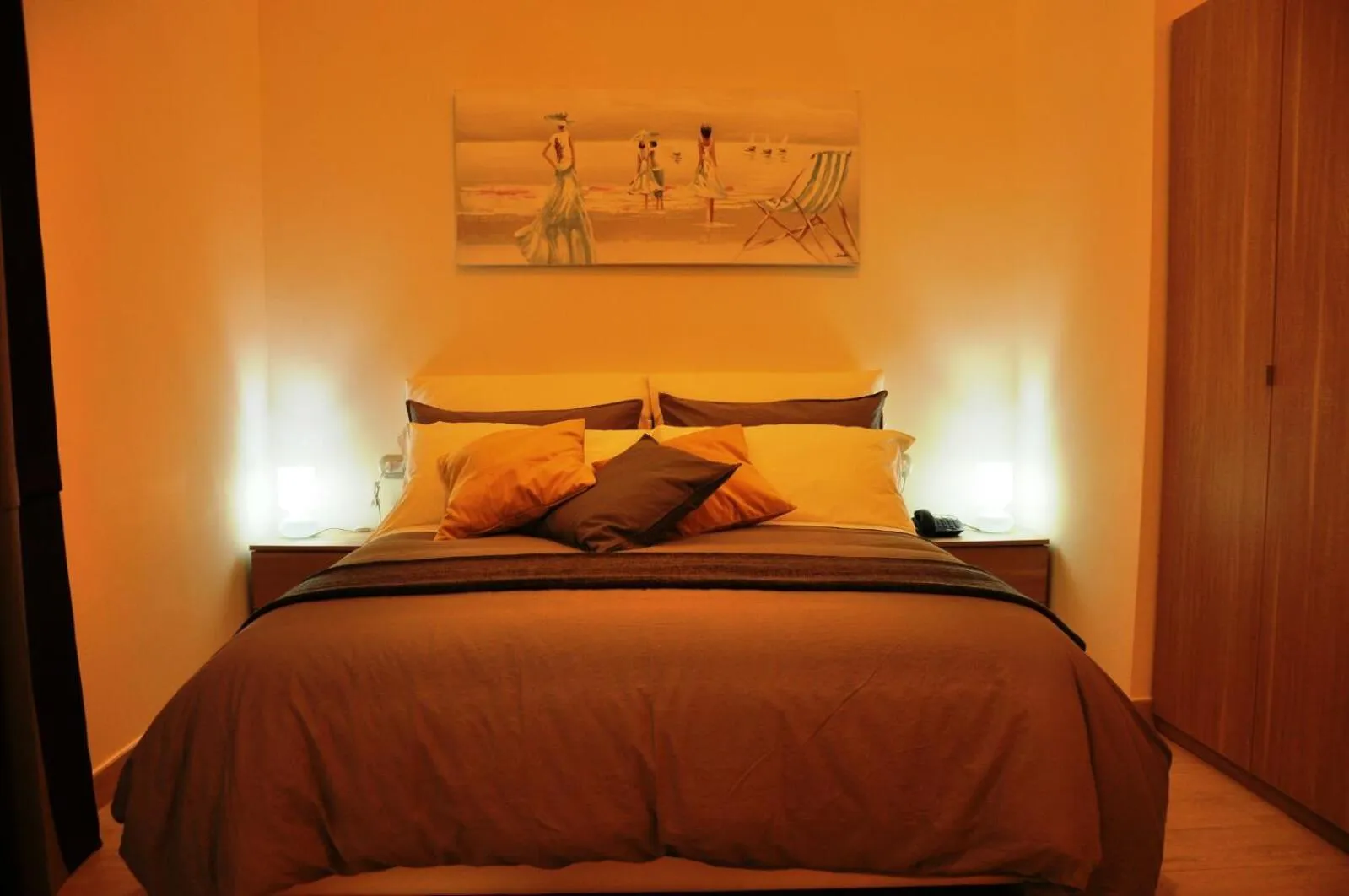 Bedroom, Bed in B&B Chiaia 216