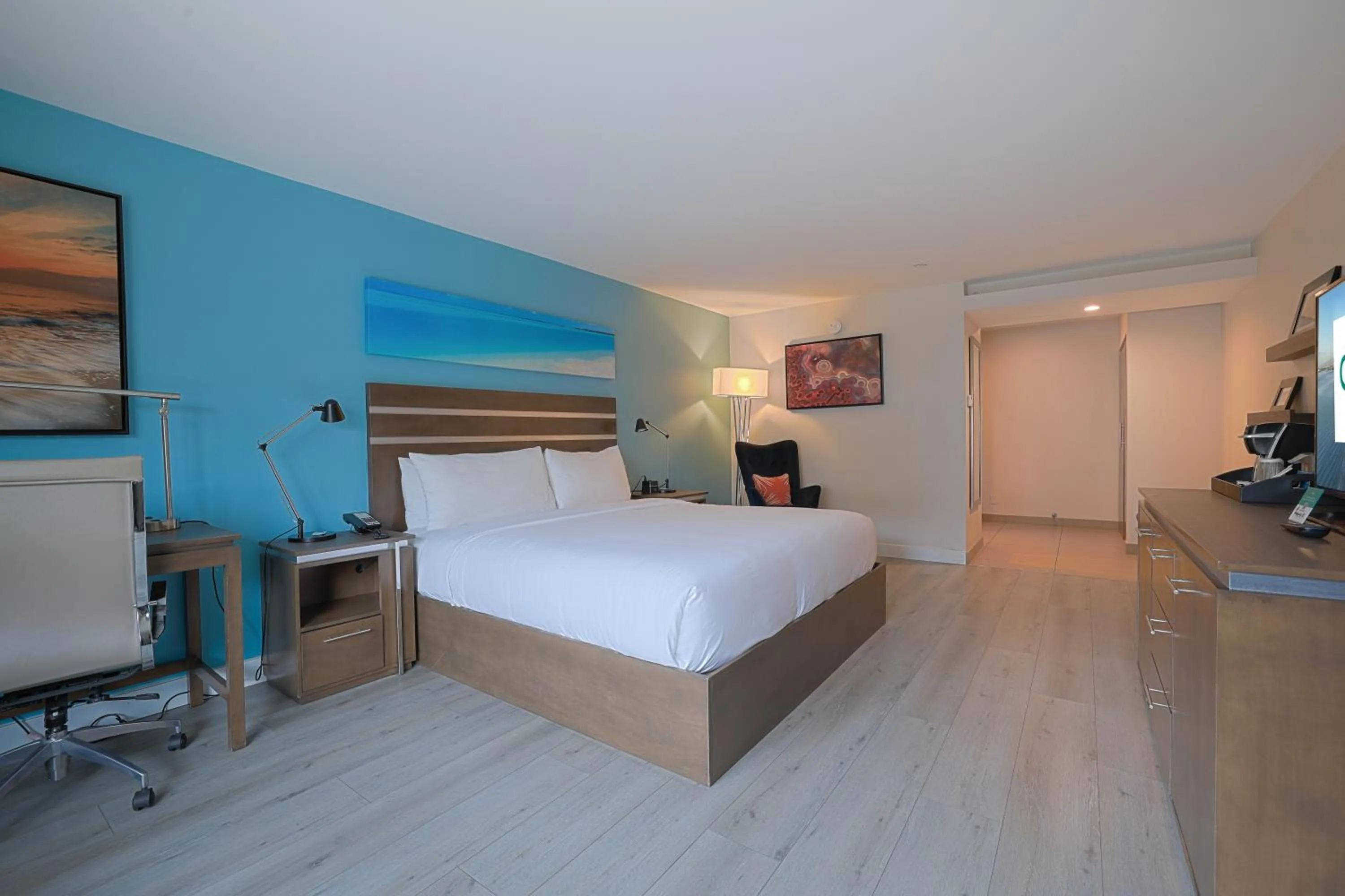 Bed in The Cove Hotel