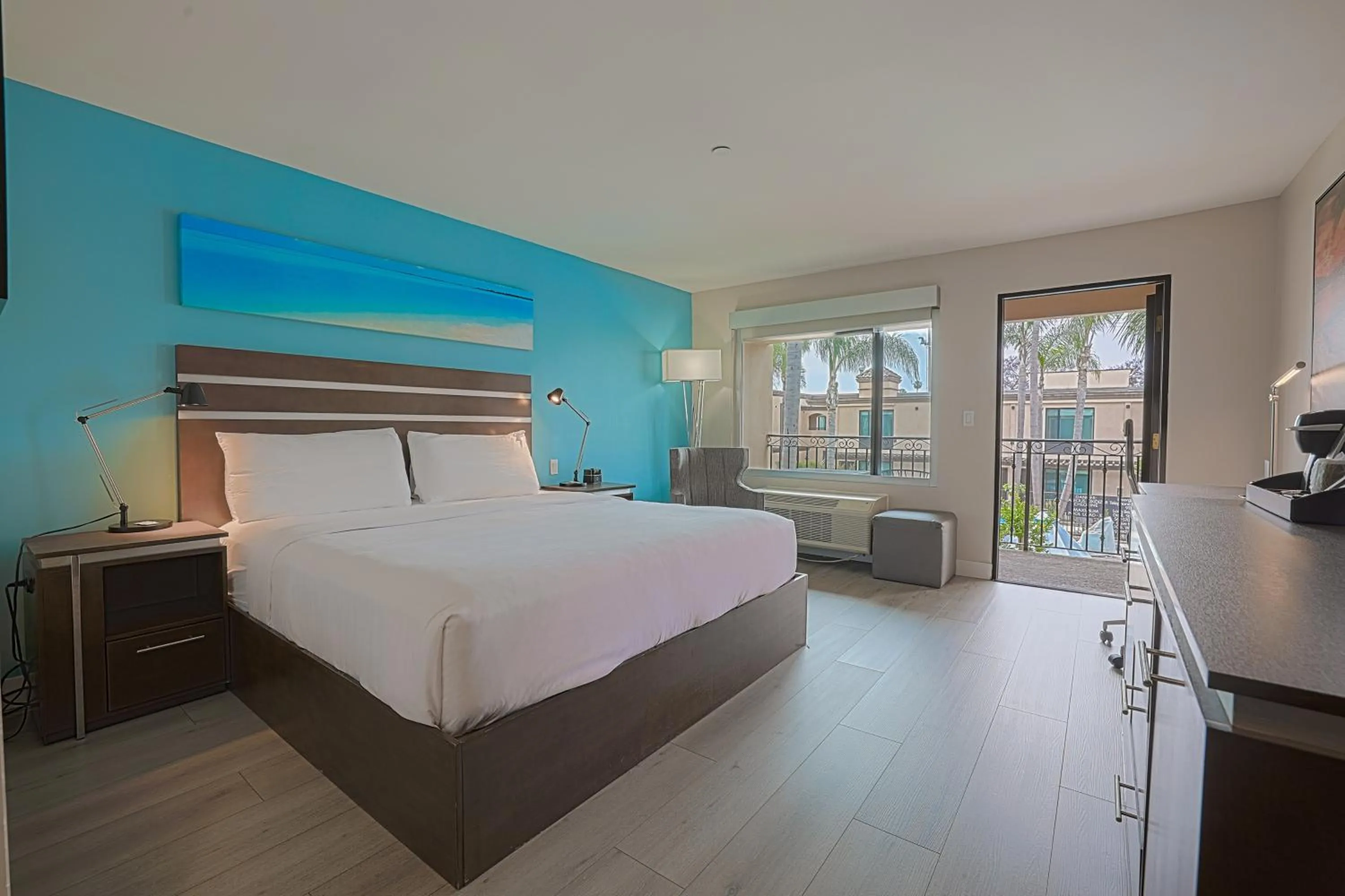 Bed in The Cove Hotel