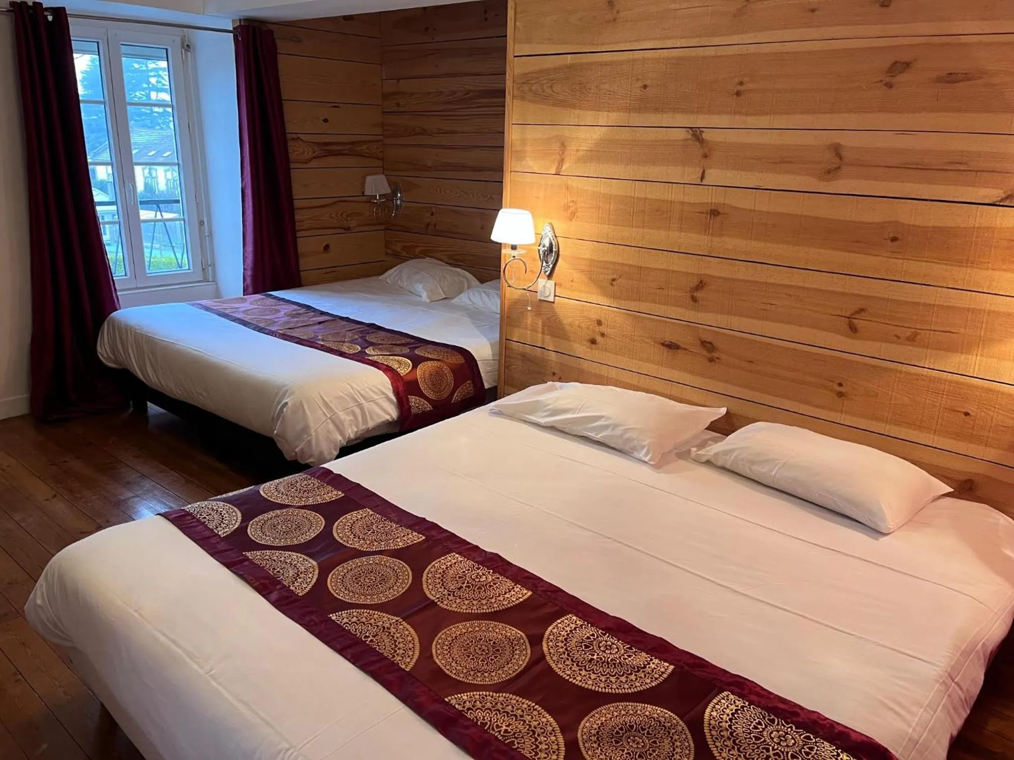 Bed in L'hostellerie de Sèvremont