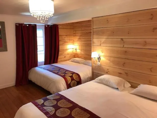 Bed in L'hostellerie de Sèvremont
