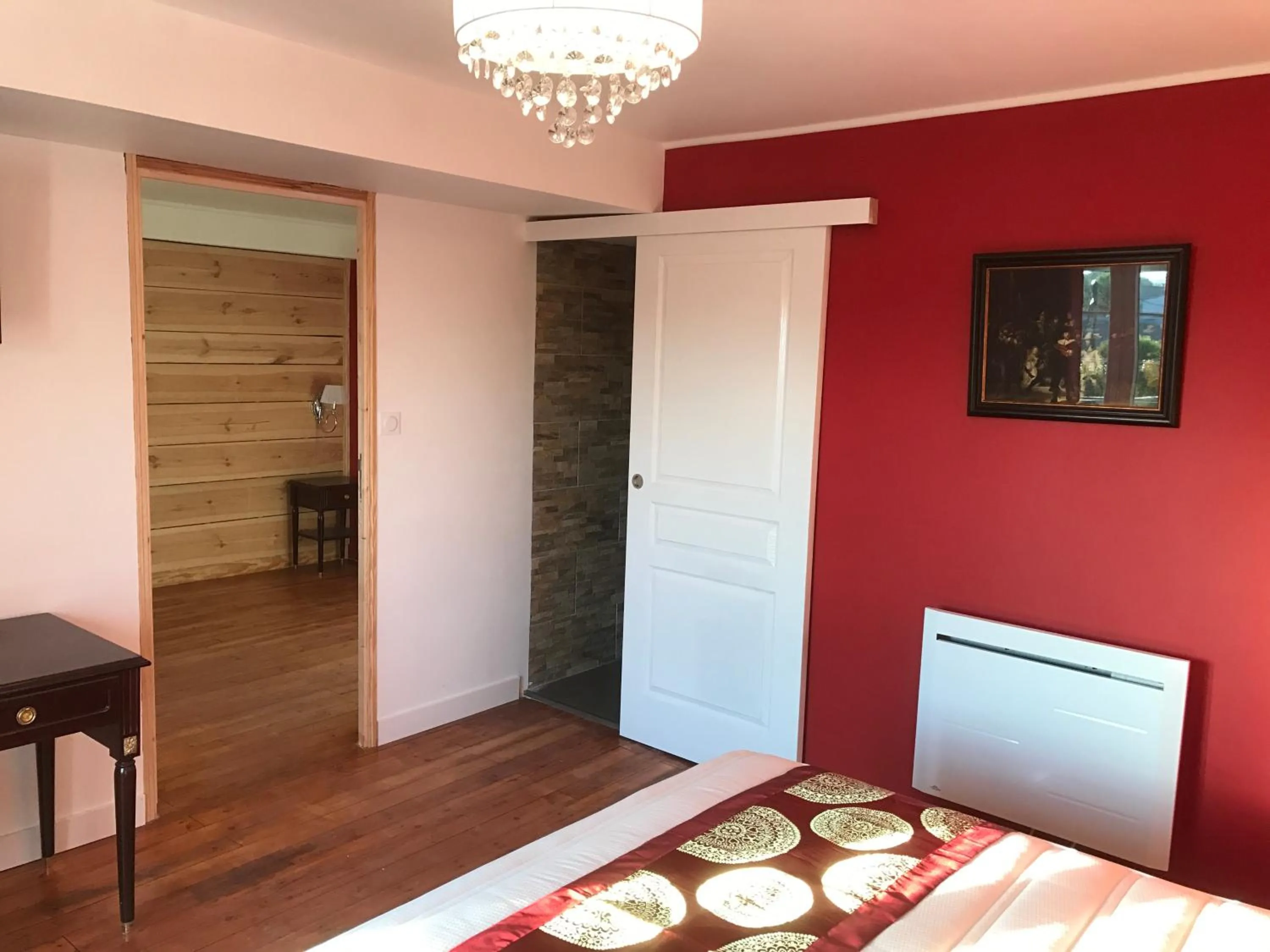 Bed in L'hostellerie de Sèvremont