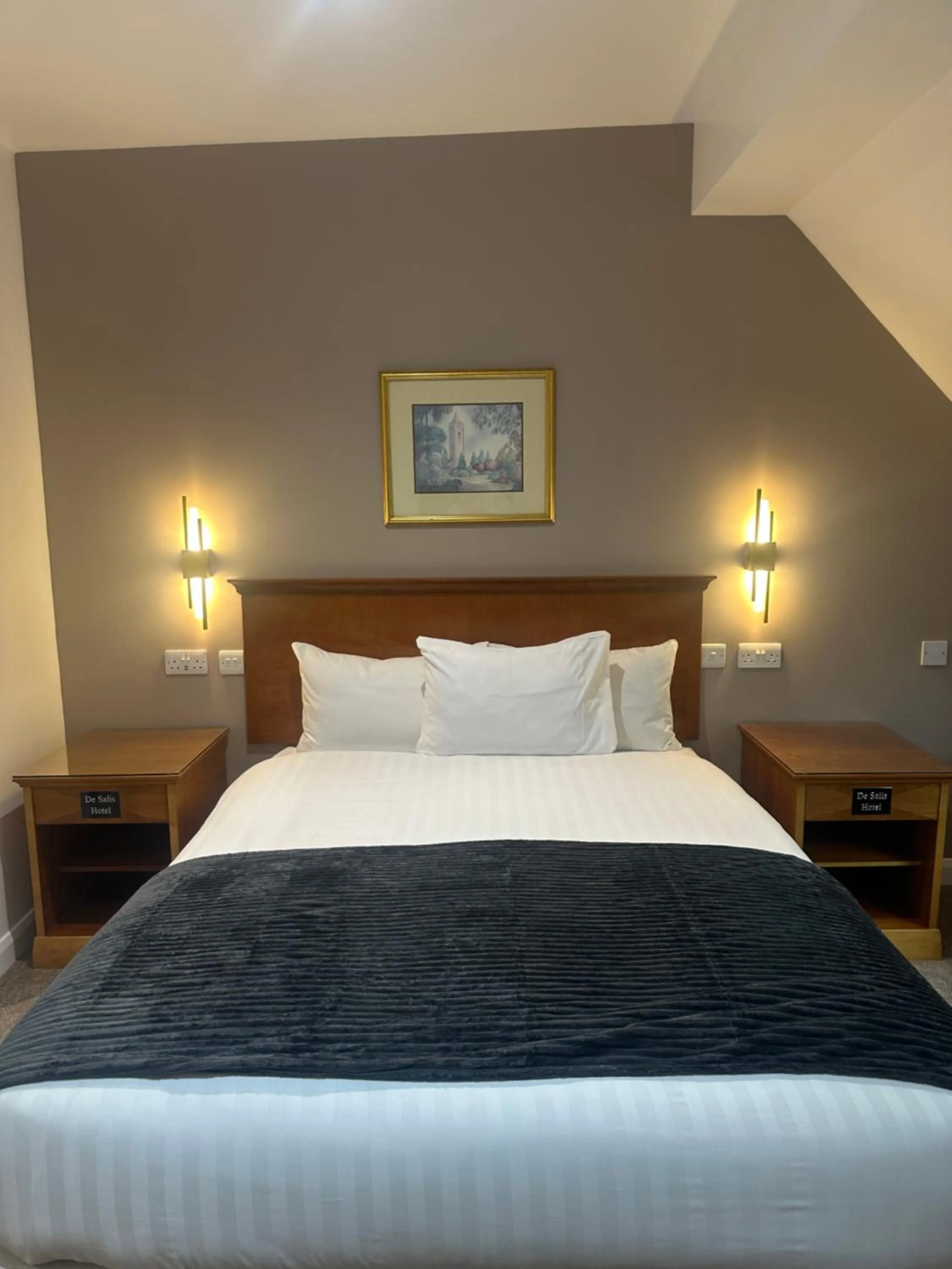 Bedroom, Bed in Desalis Hotel London Stansted