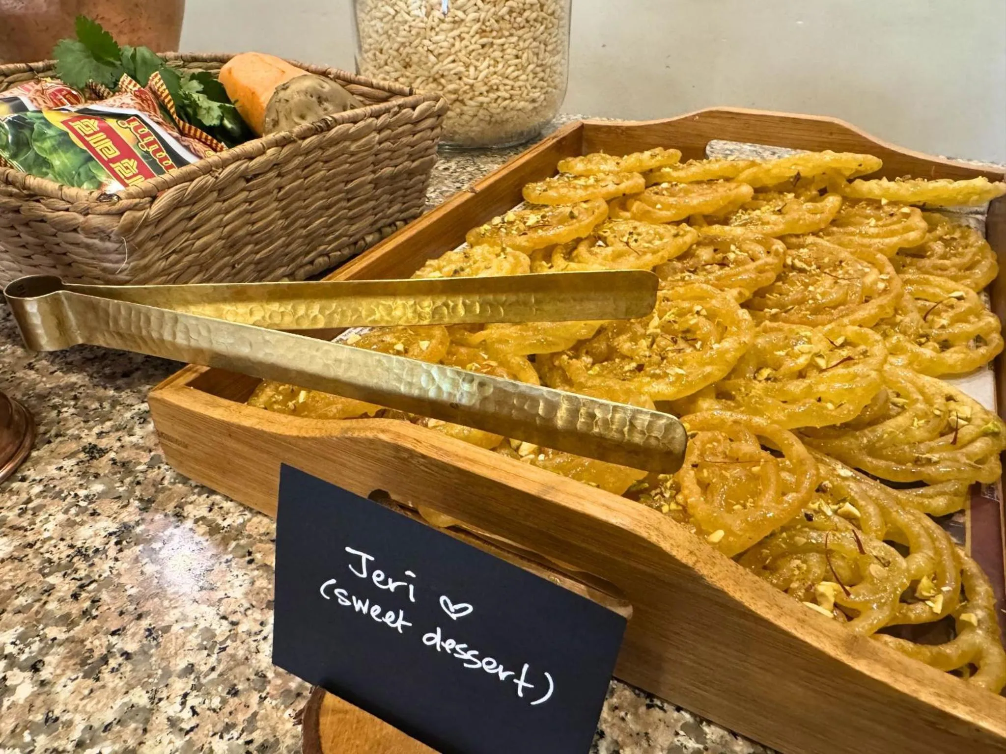 Food close-up in Hotel Karuna