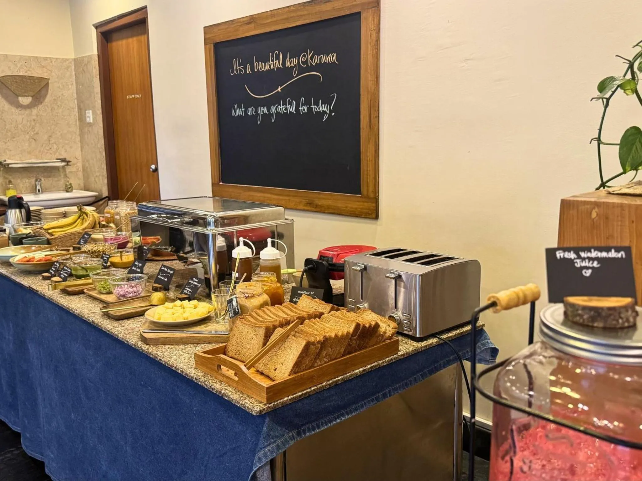 Breakfast in Hotel Karuna