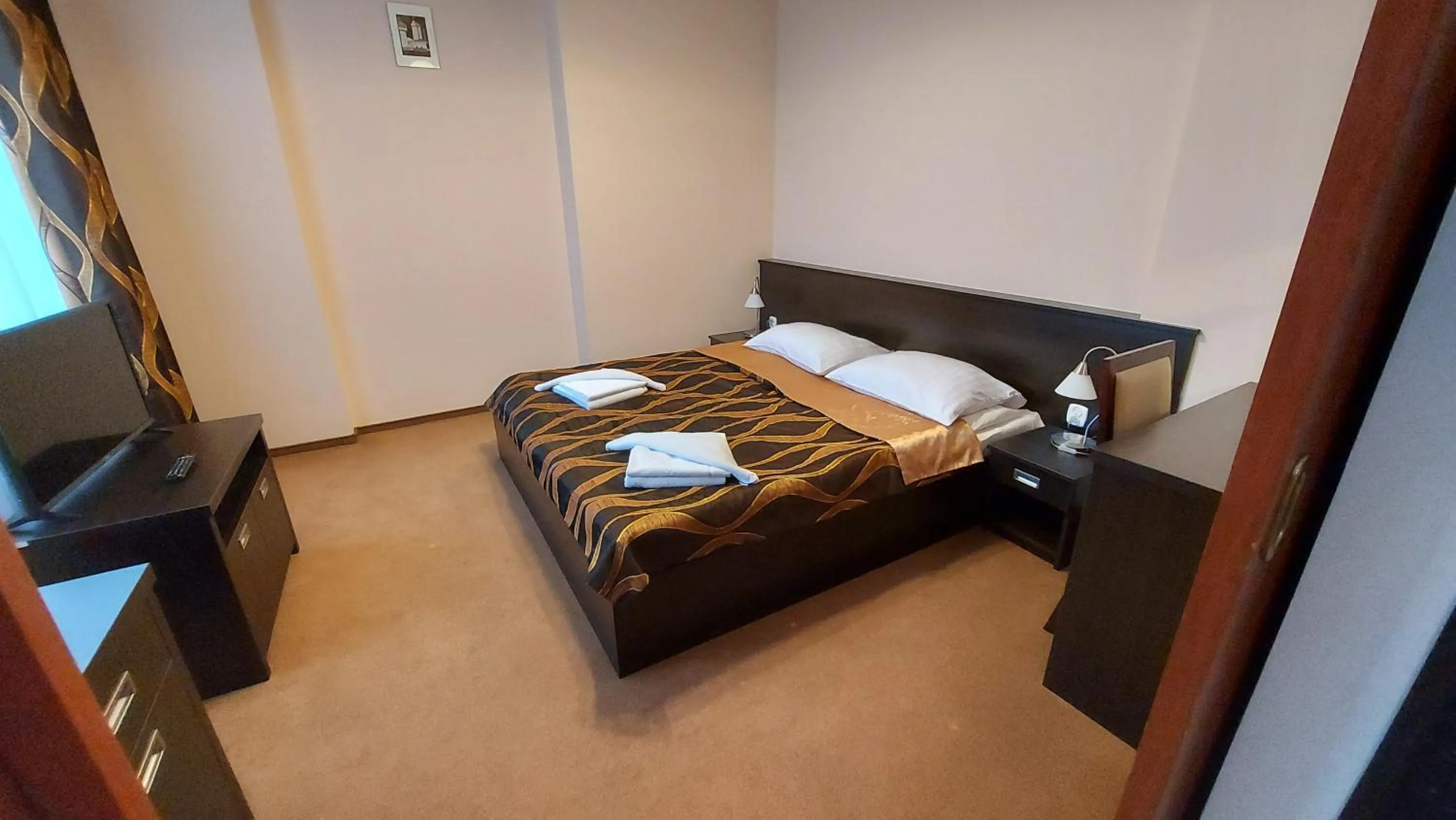 Bedroom, Bed in Hotel Stal