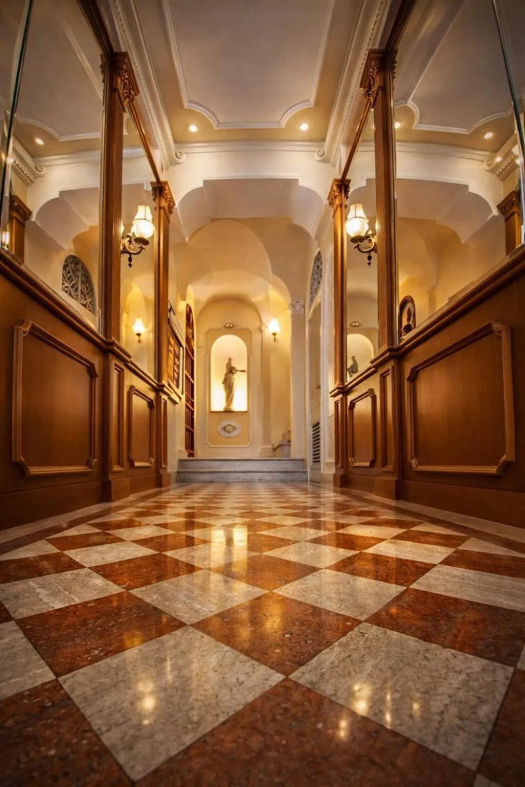 Inner courtyard view in Barberini Dream