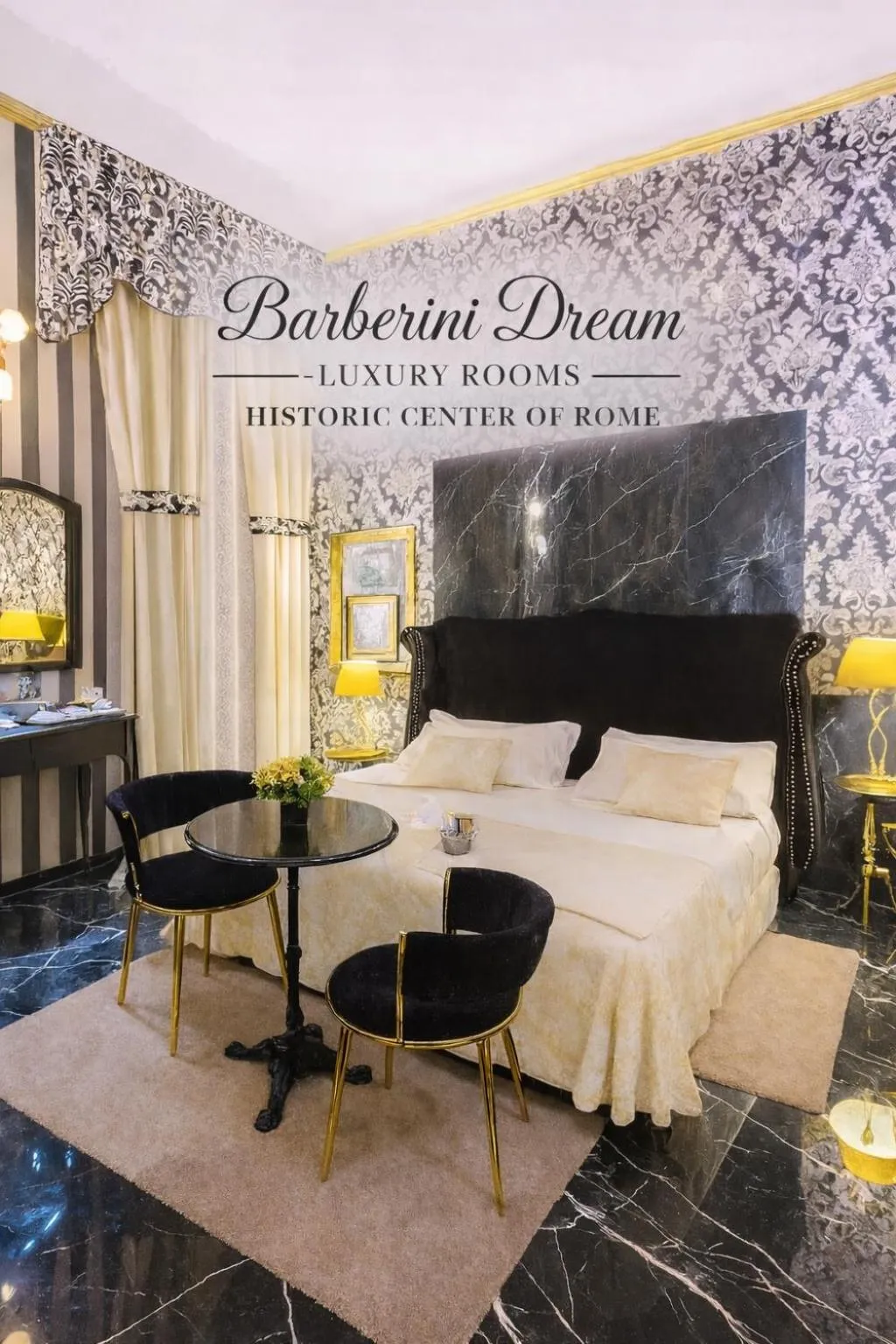 Living room, Bed in Barberini Dream