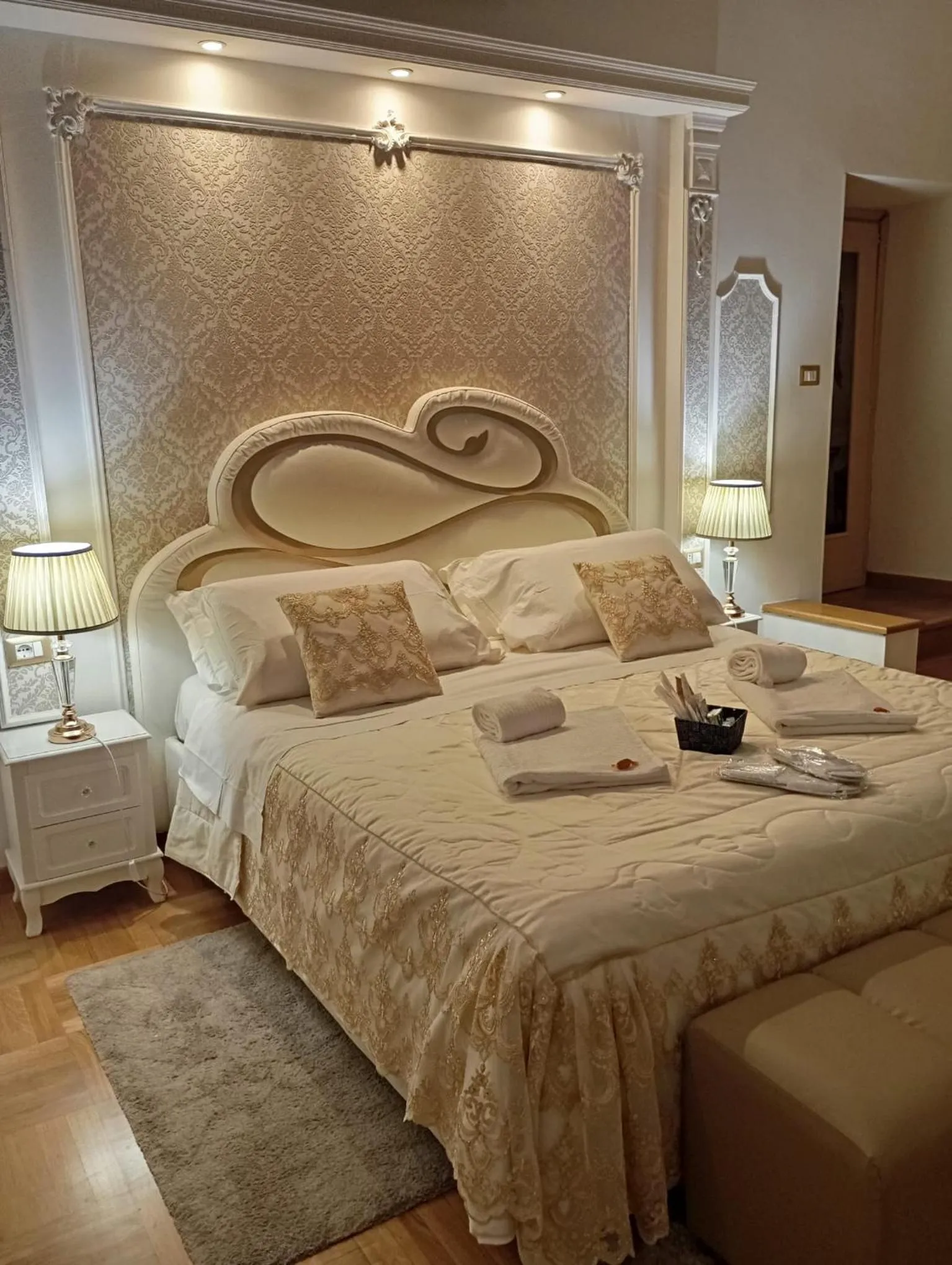 Bedroom, Bed in Barberini Dream