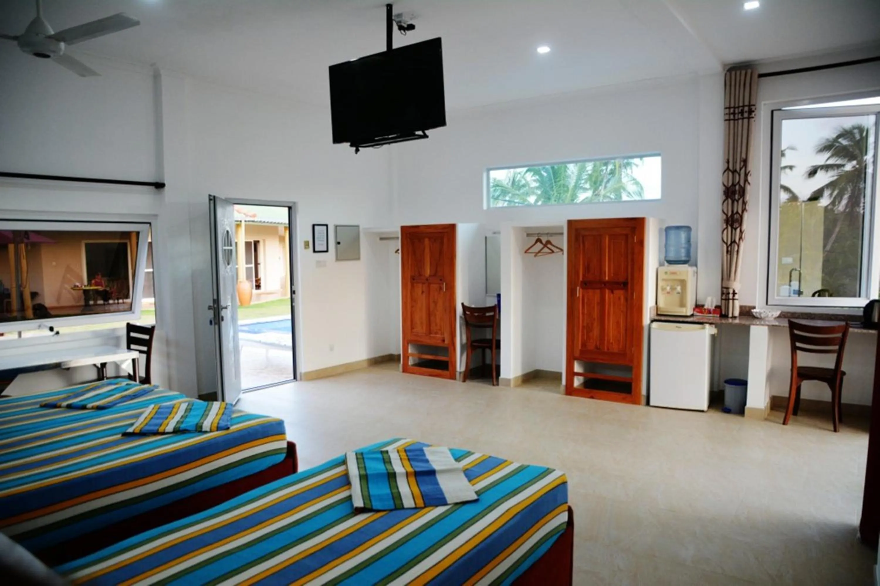 Bed in The Hilltop Boosa