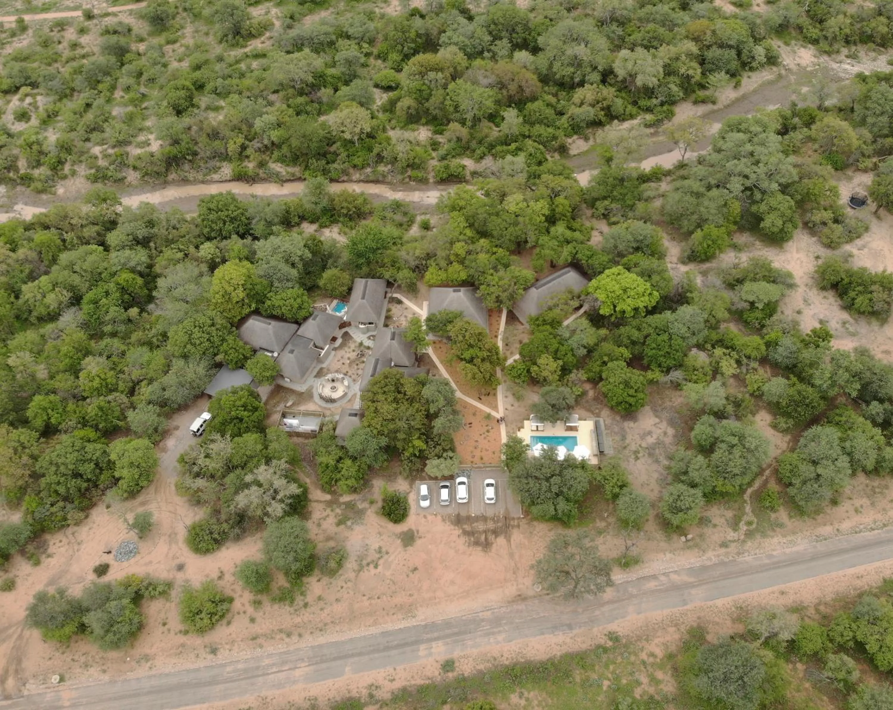 Bird's eye view in Bushbaby River Lodge