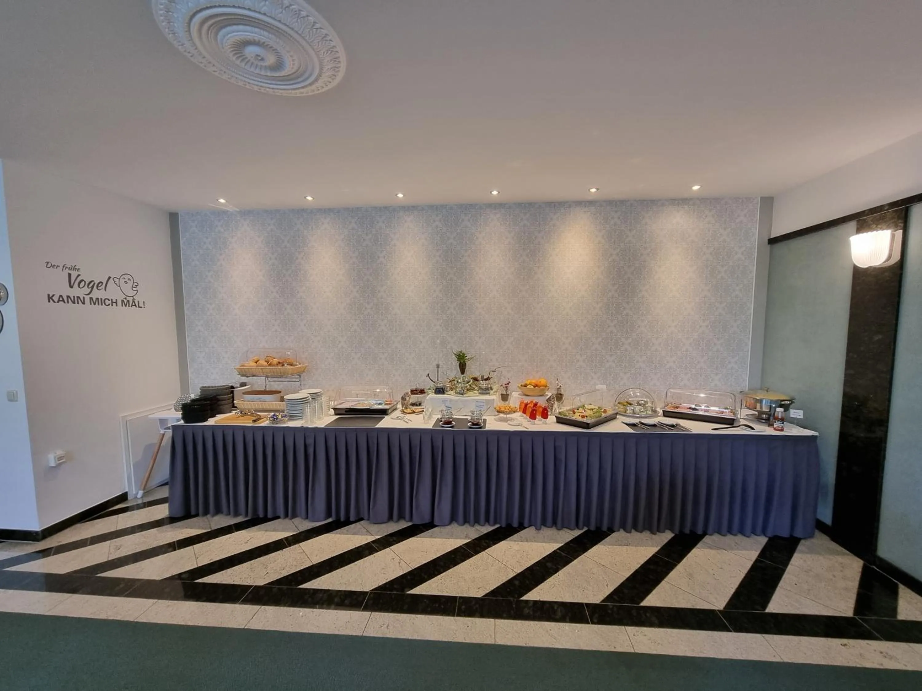 Buffet breakfast in Hotel Hennesburg