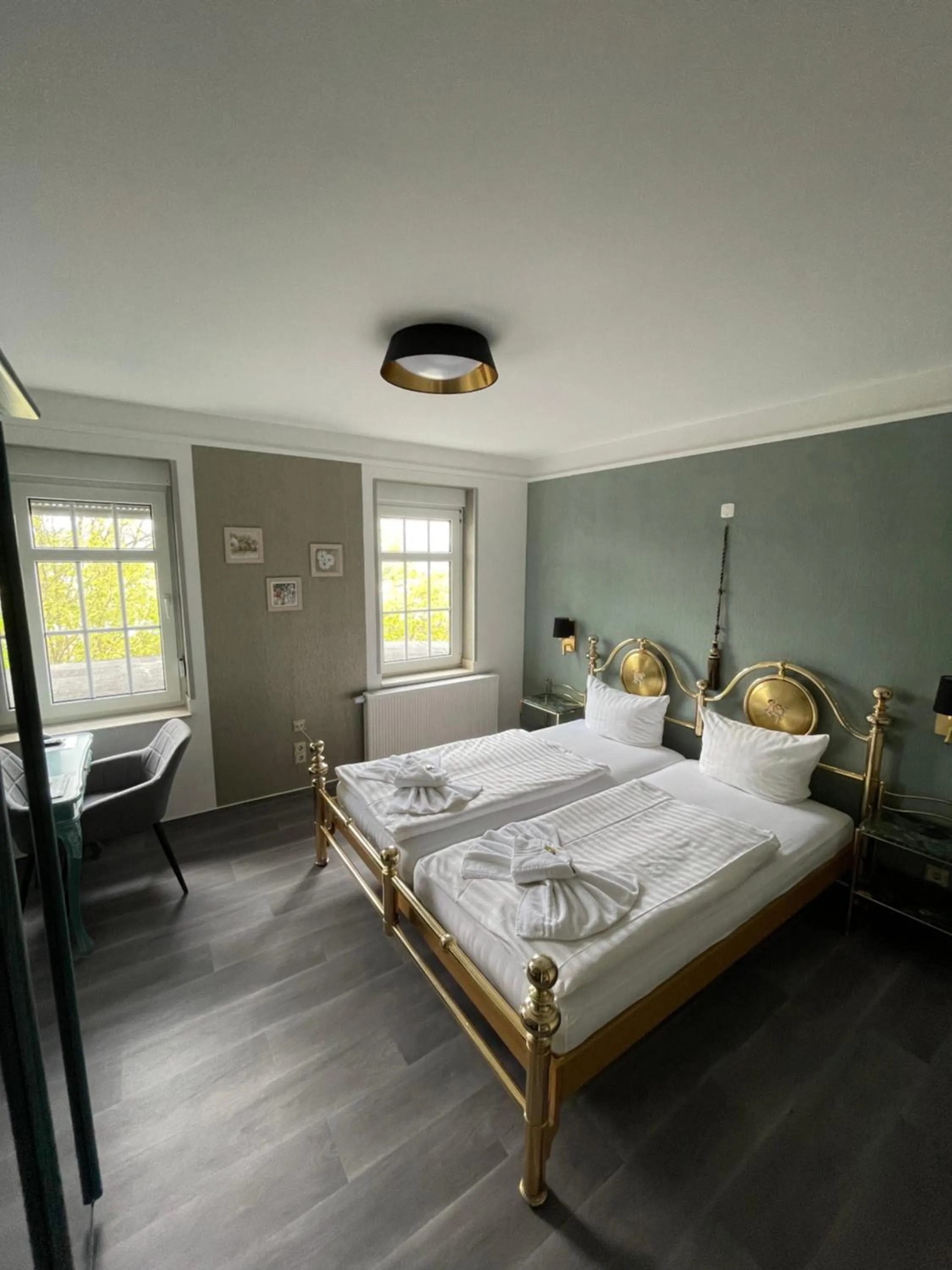 Bed in Hotel Hennesburg