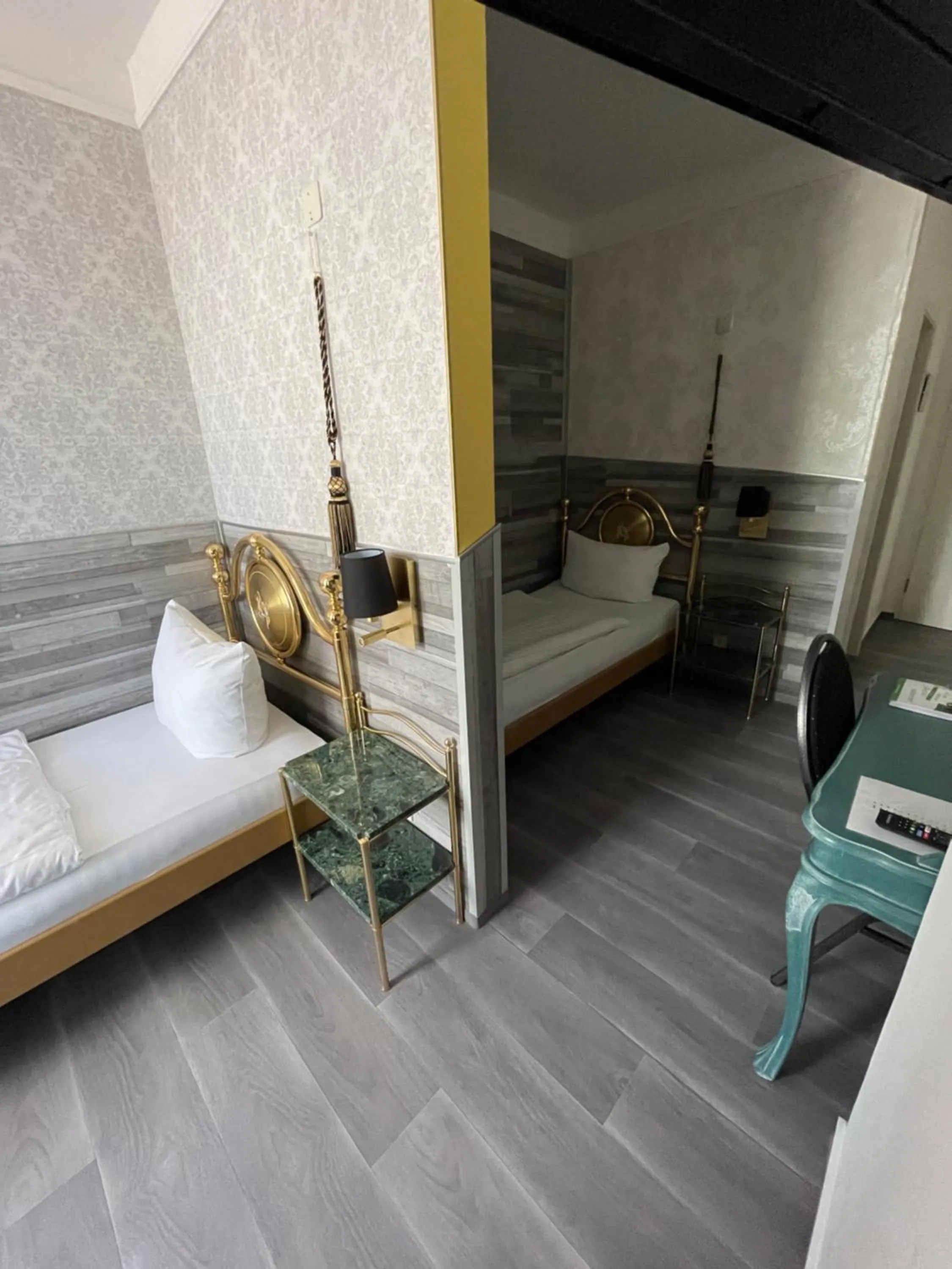 Photo of the whole room, Bed in Hotel Hennesburg