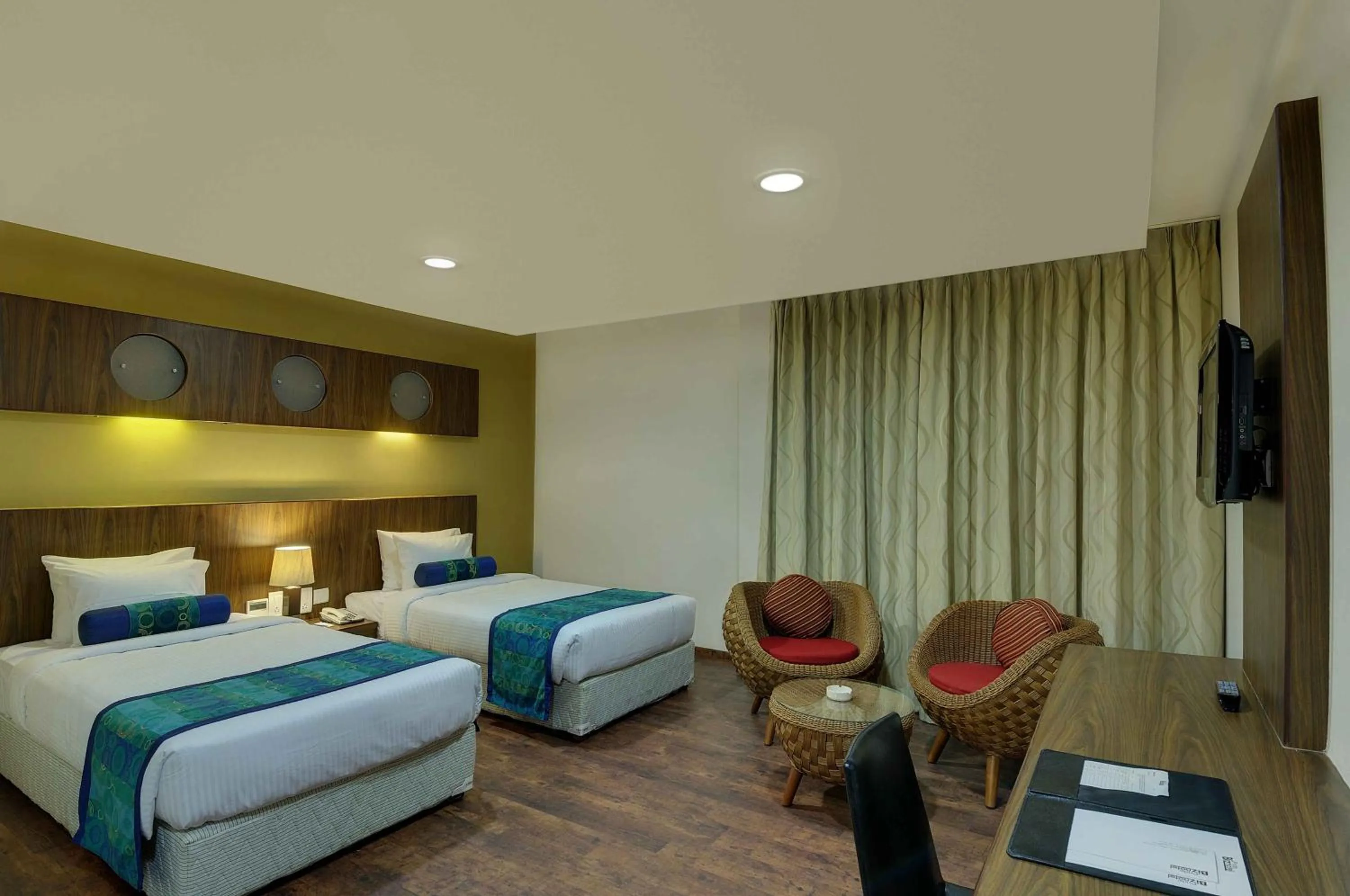 Photo of the whole room, Bed in GeeKay Millenniaa