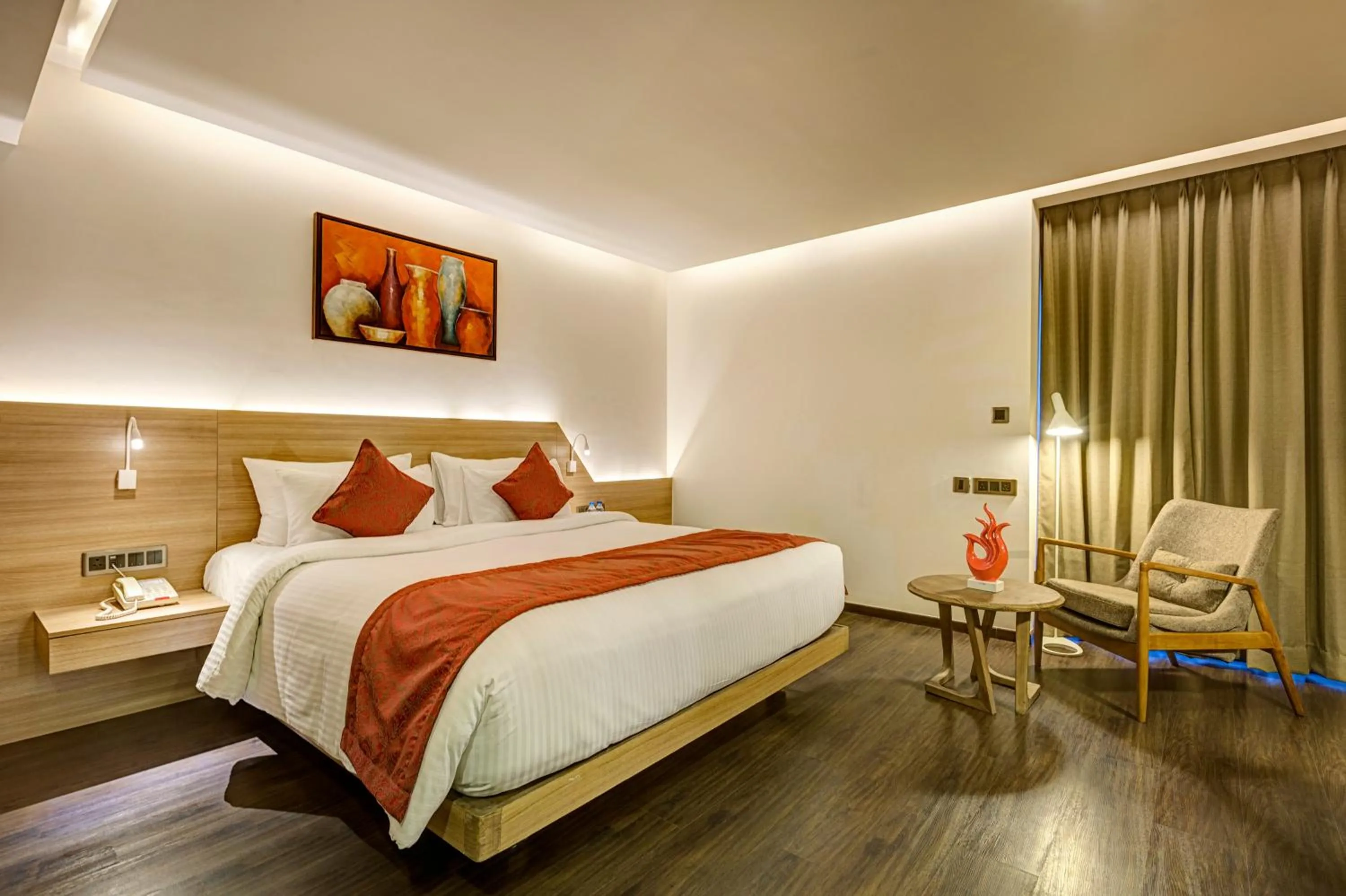 Photo of the whole room, Bed in Attide Hotel