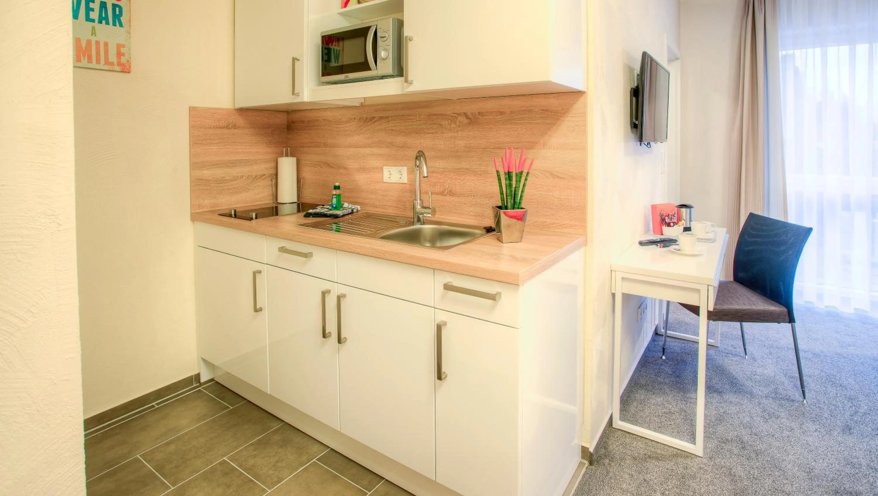 Decorative detail in Weyher Aparthotel