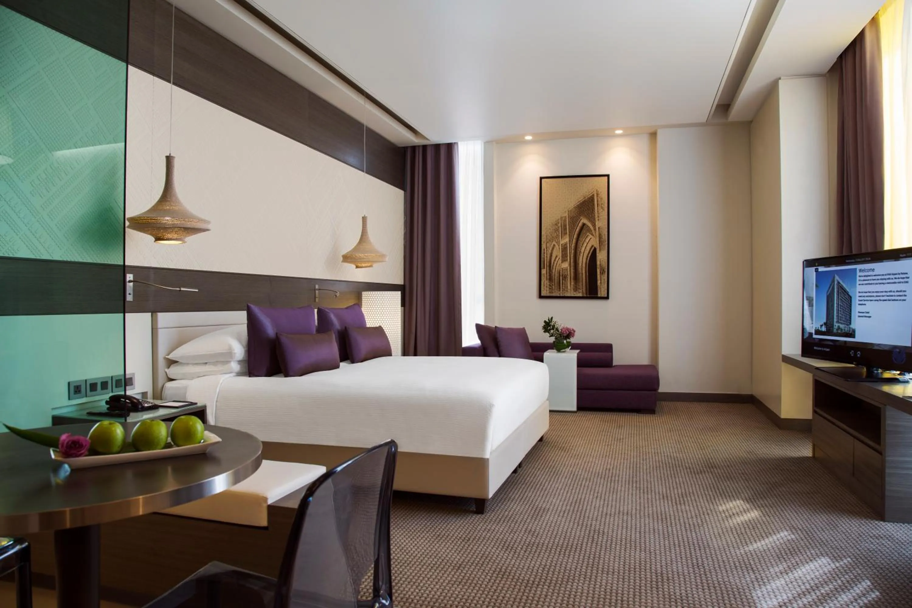 Bed in Erbil Arjaan by Rotana