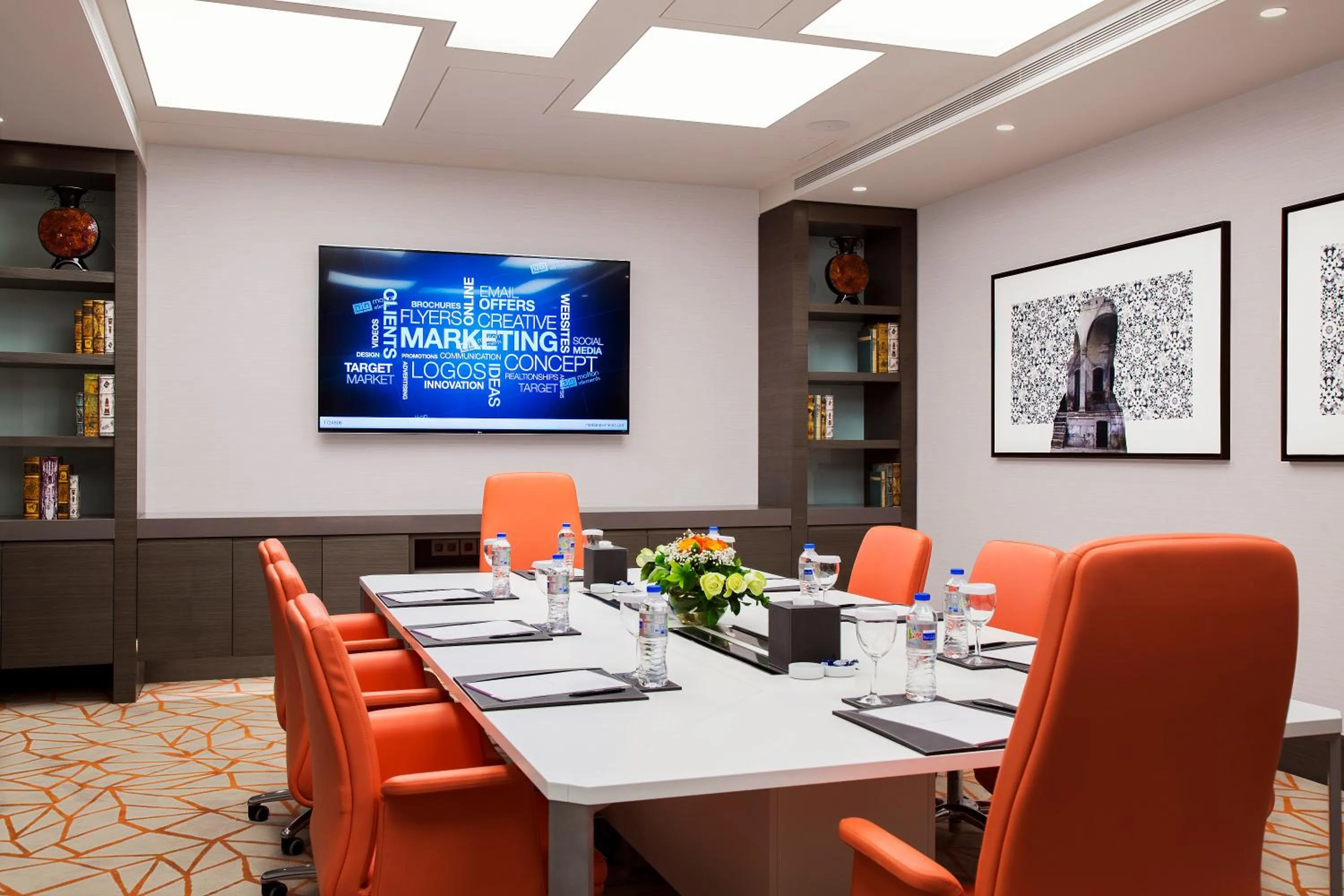 Meeting/conference room in Erbil Arjaan by Rotana