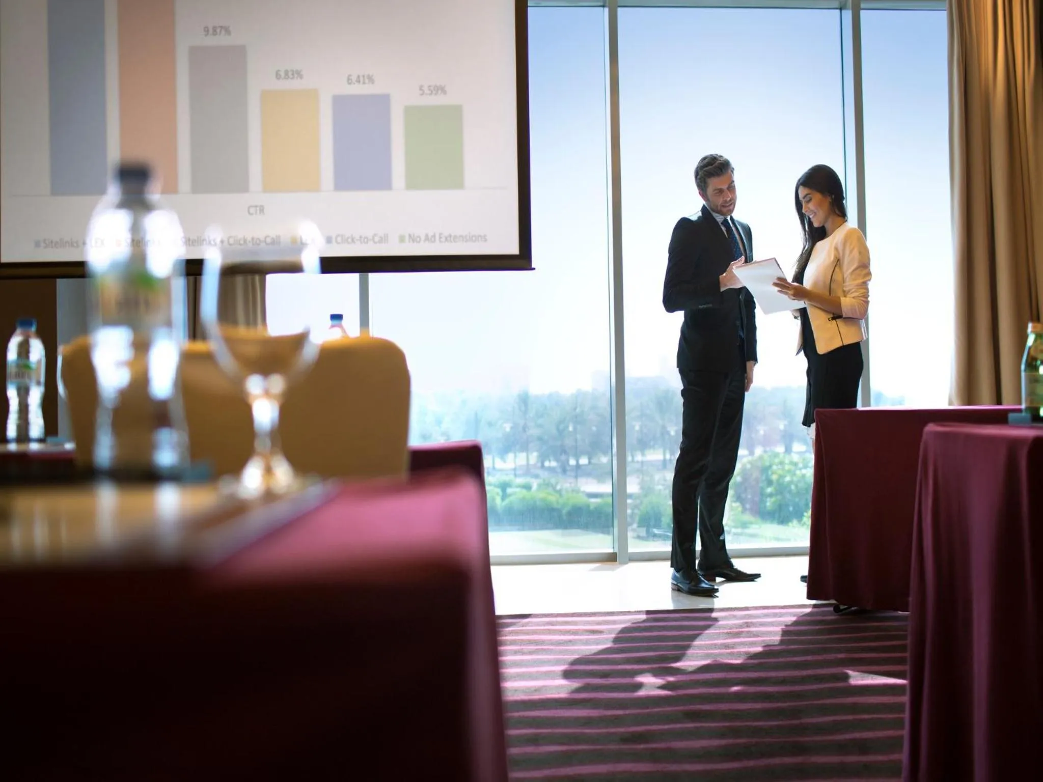 Meeting/conference room in Erbil Arjaan by Rotana