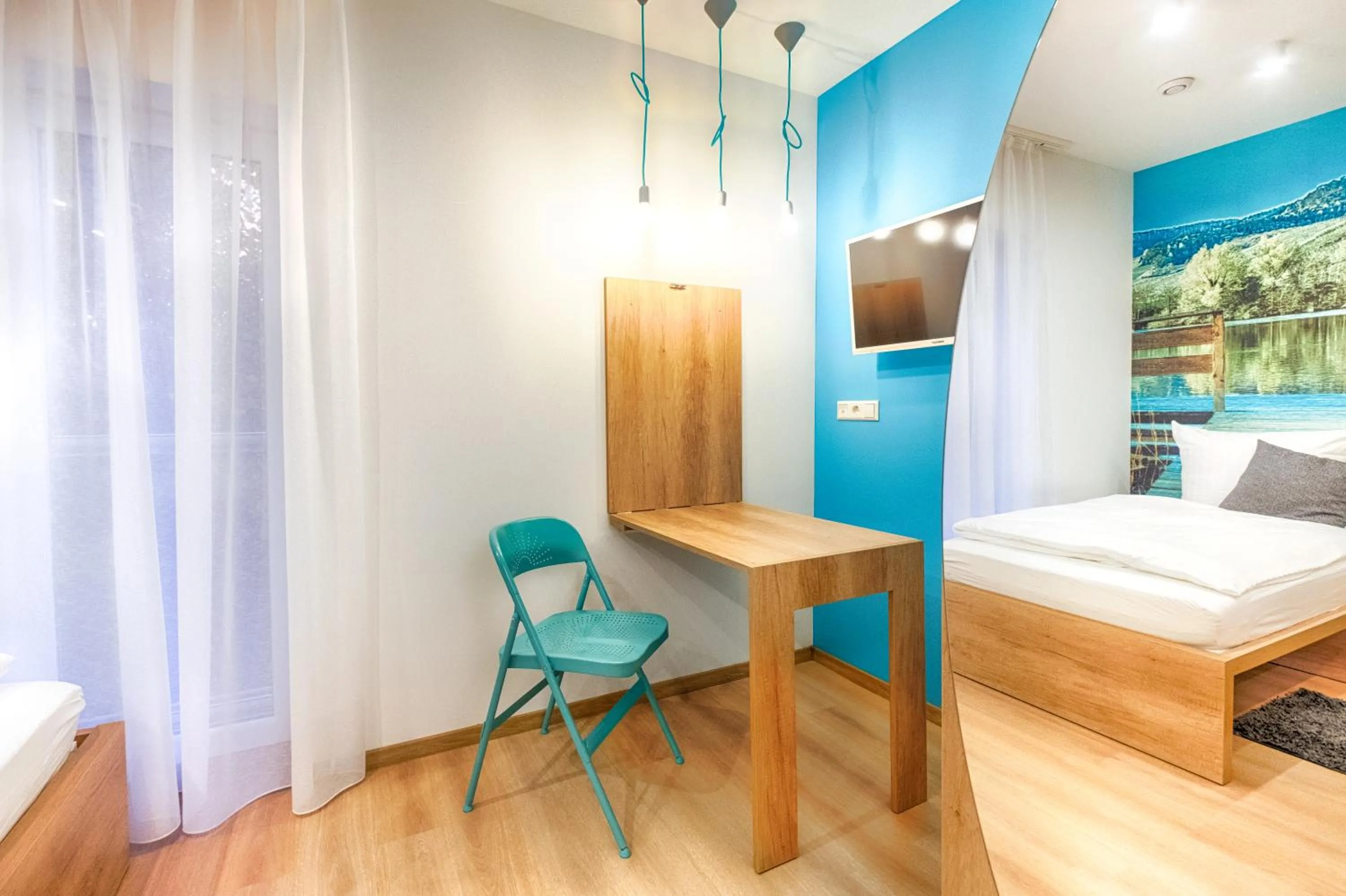 Photo of the whole room, Bed in Pension Breitenauer See