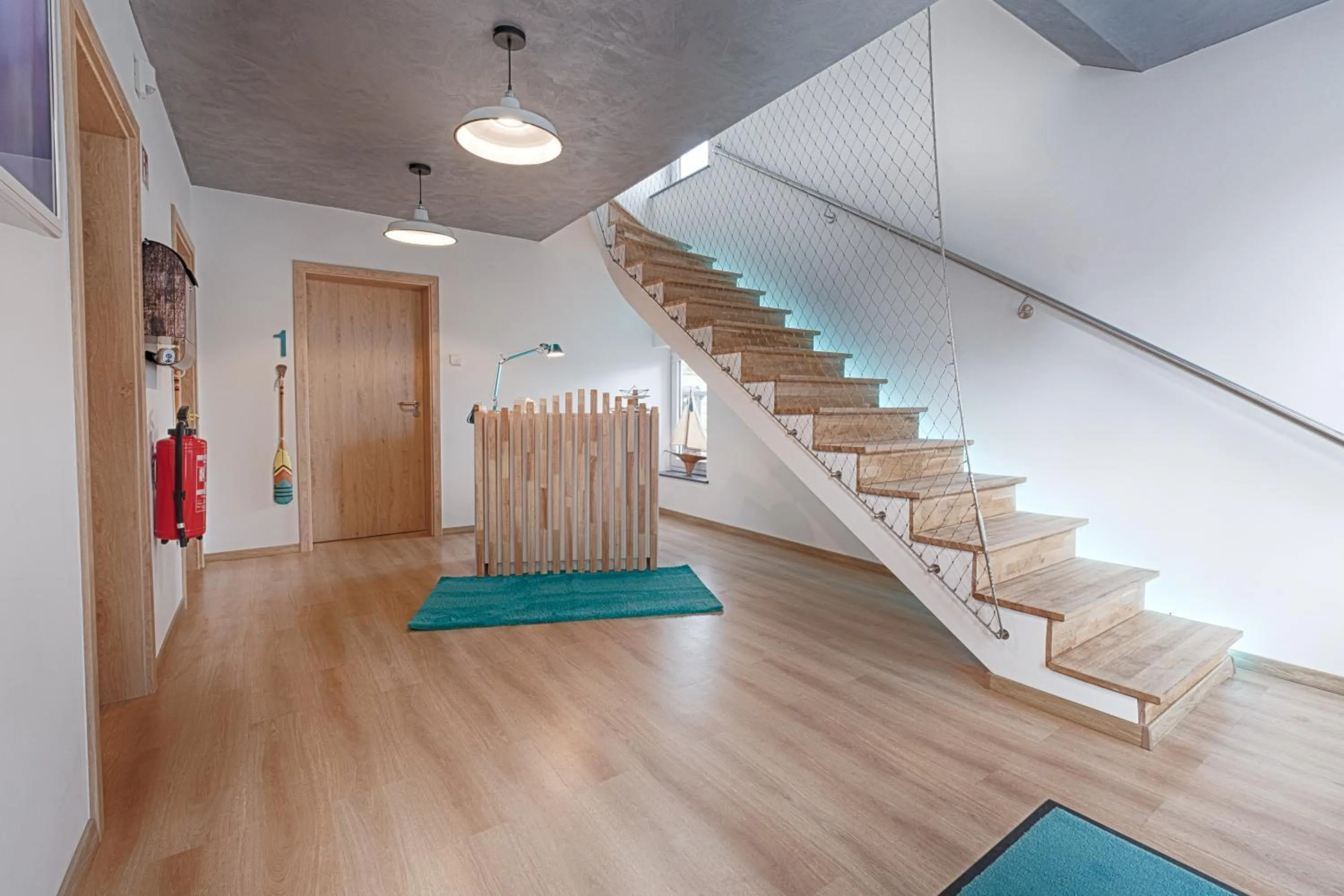 Lobby or reception in Pension Breitenauer See