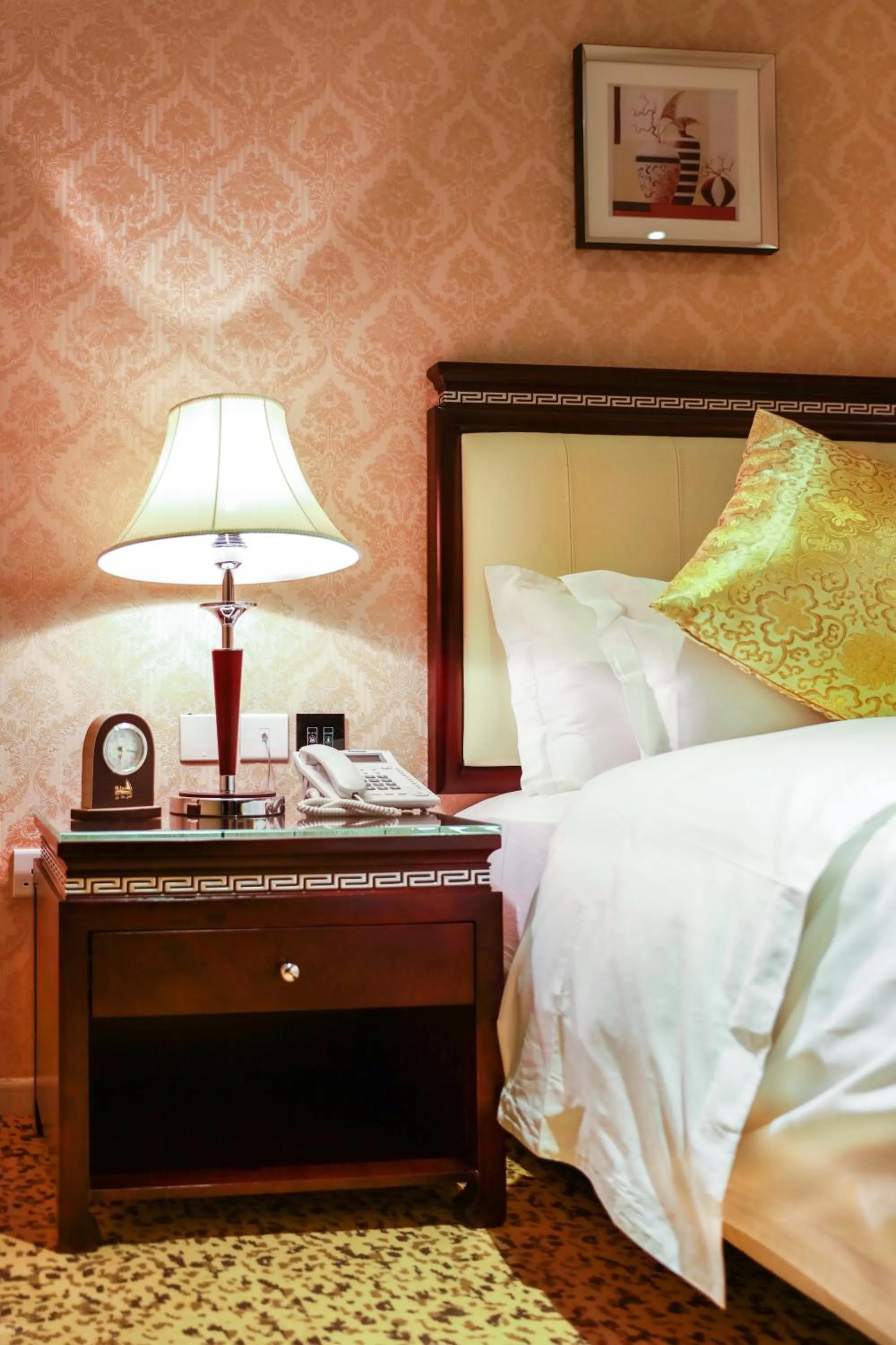 Bed in فندق هلا ان