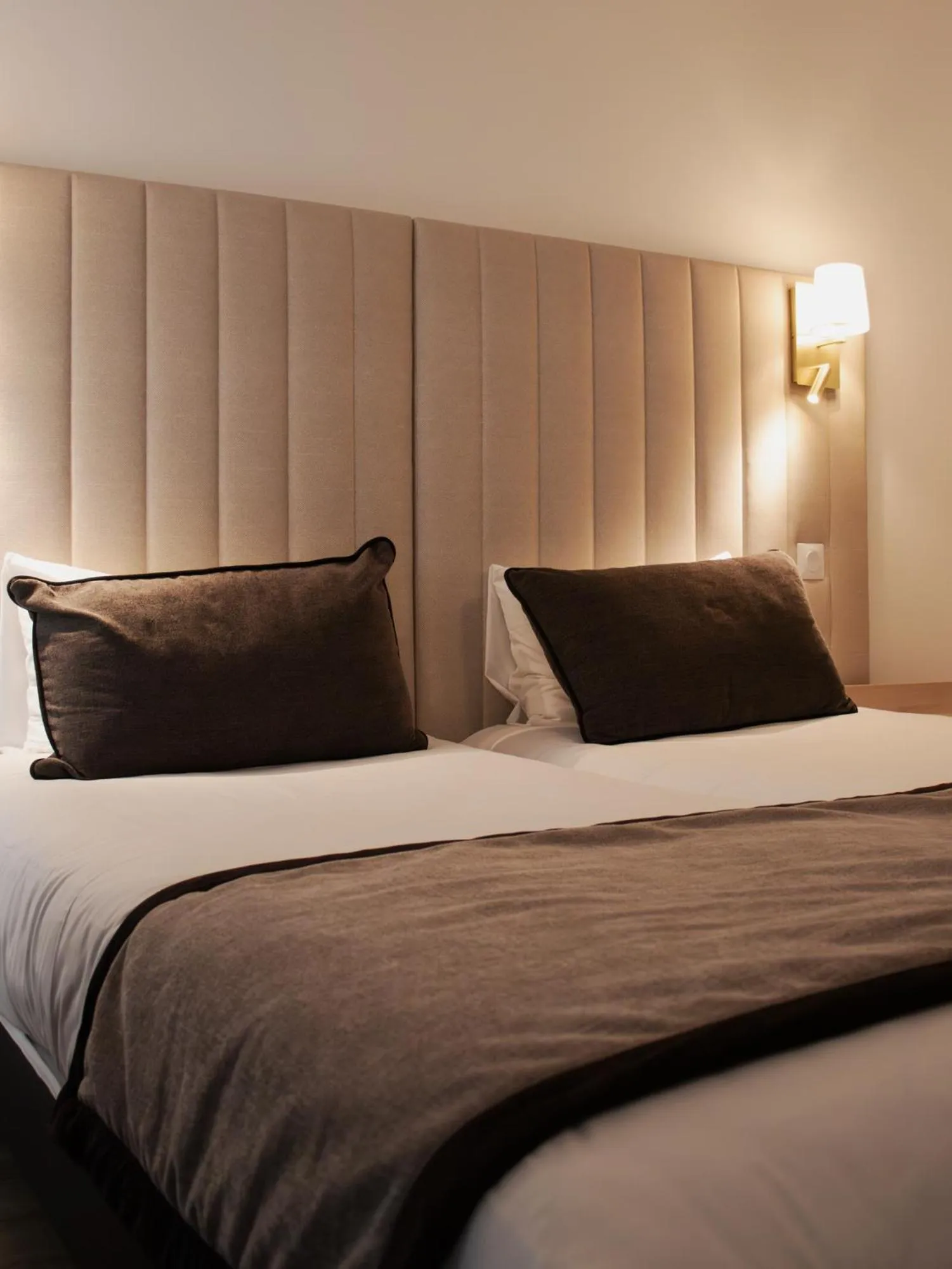 Bed in Hôtel Derby Eiffel