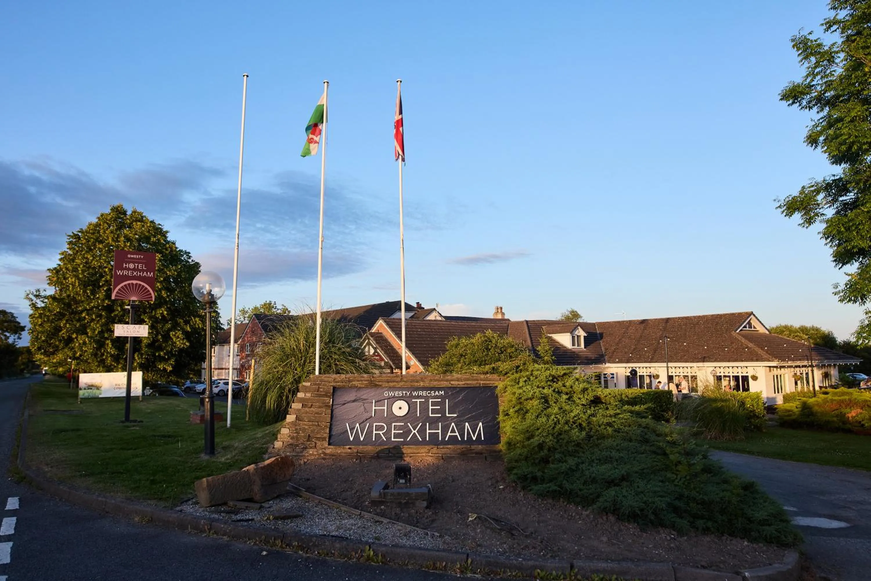 Property building in Hotel Wrexham