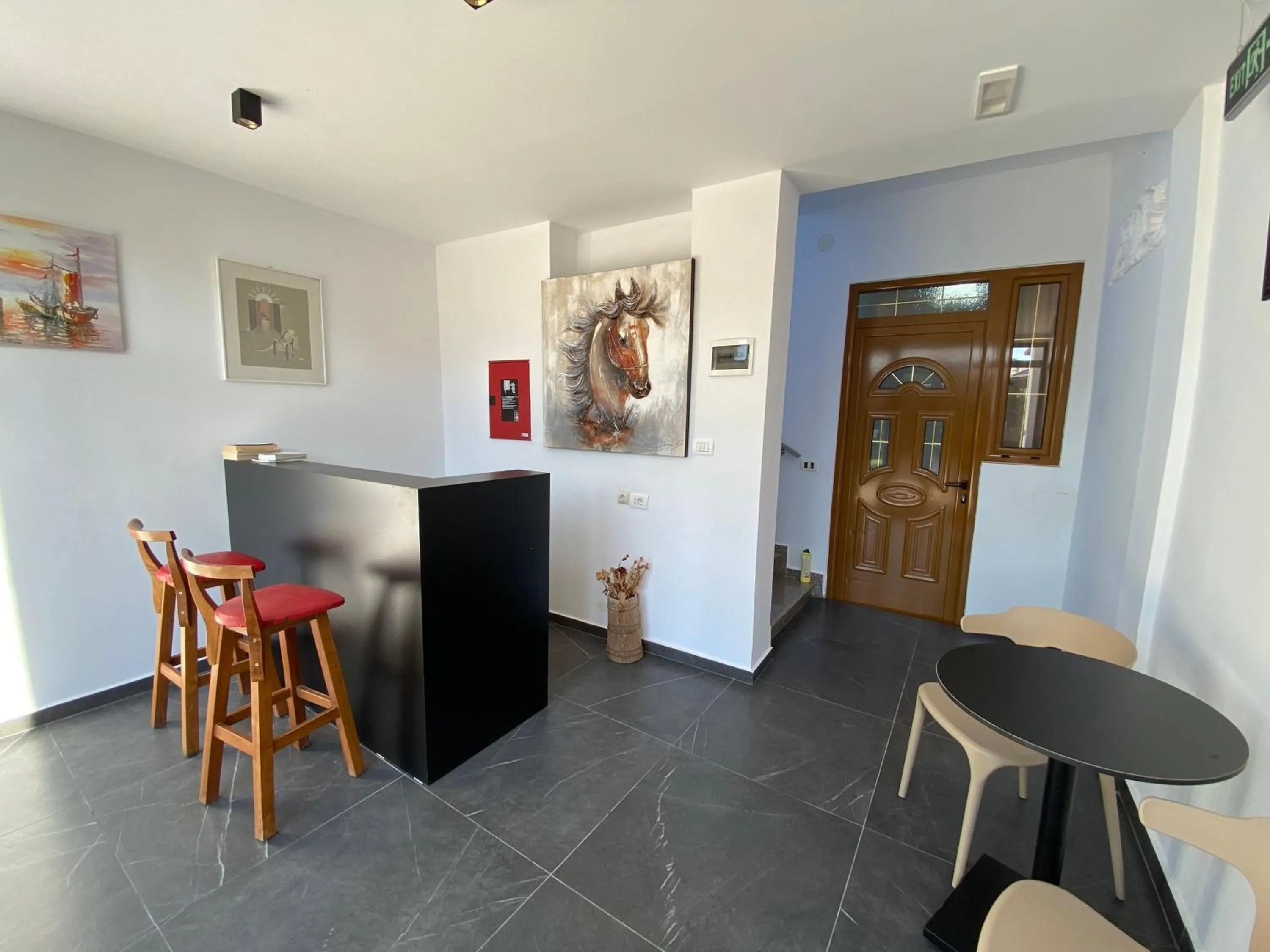 Decorative detail in Ksamil Central Park Hotel