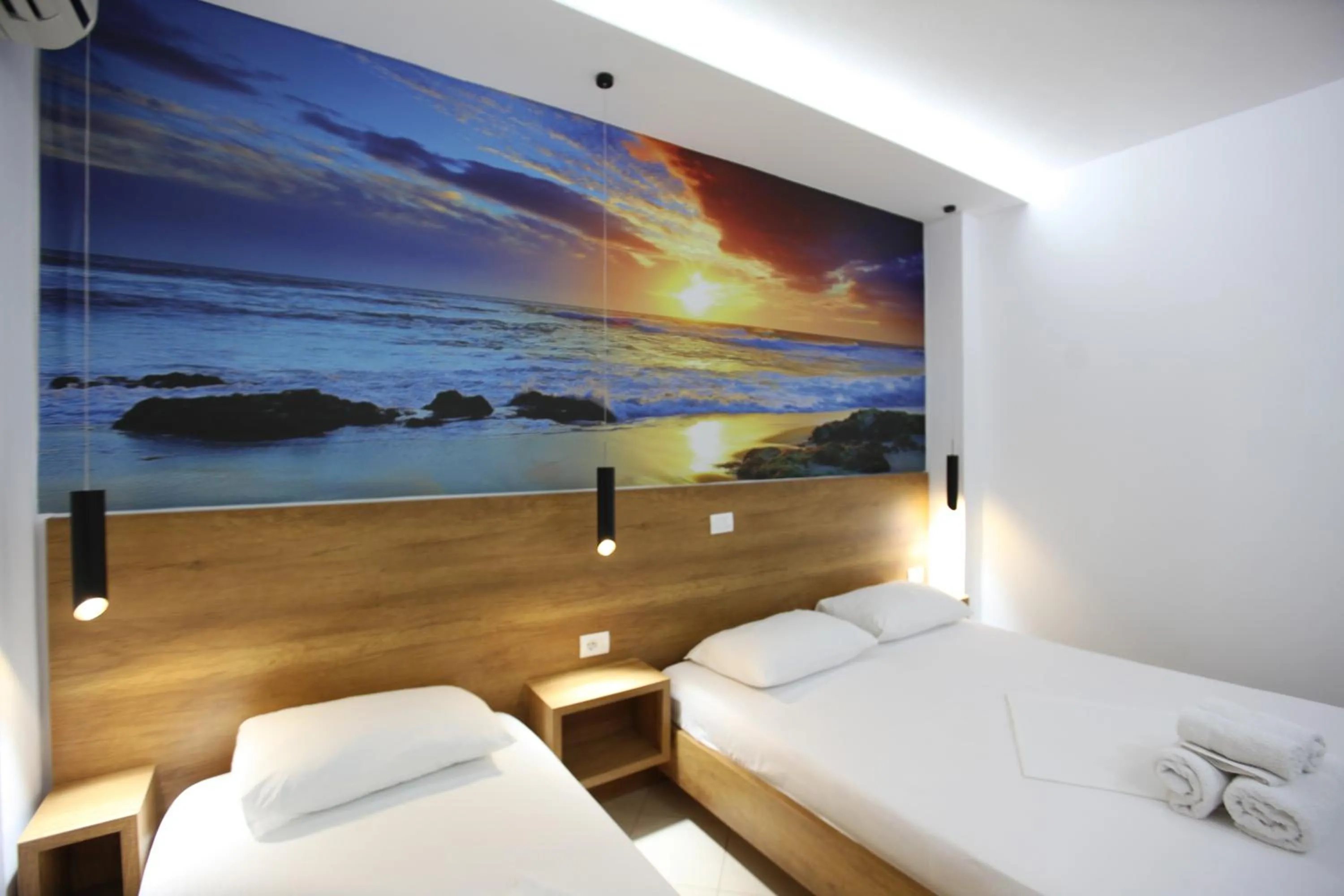 Bedroom, Bed in Ksamil Central Park Hotel